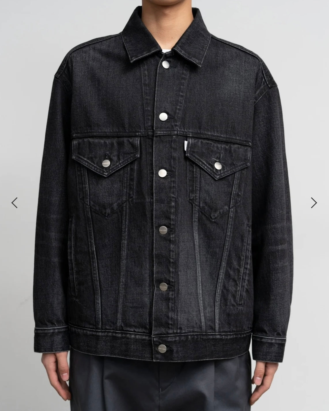 Selvage Denim Trucker Jacket(DARK FADE)