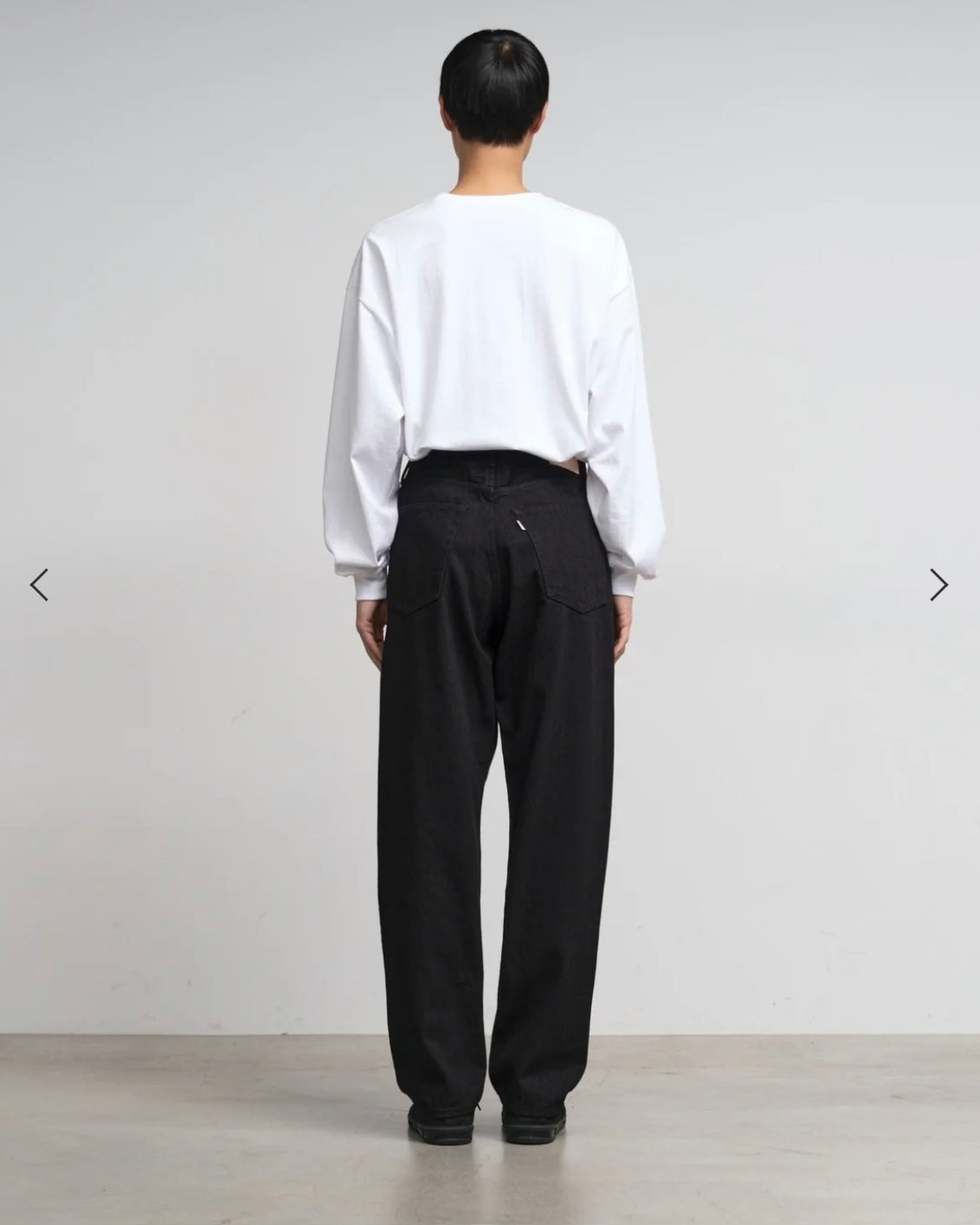 Selvage Denim Five Pocket Tapered Pants(RIGID.WASHED)