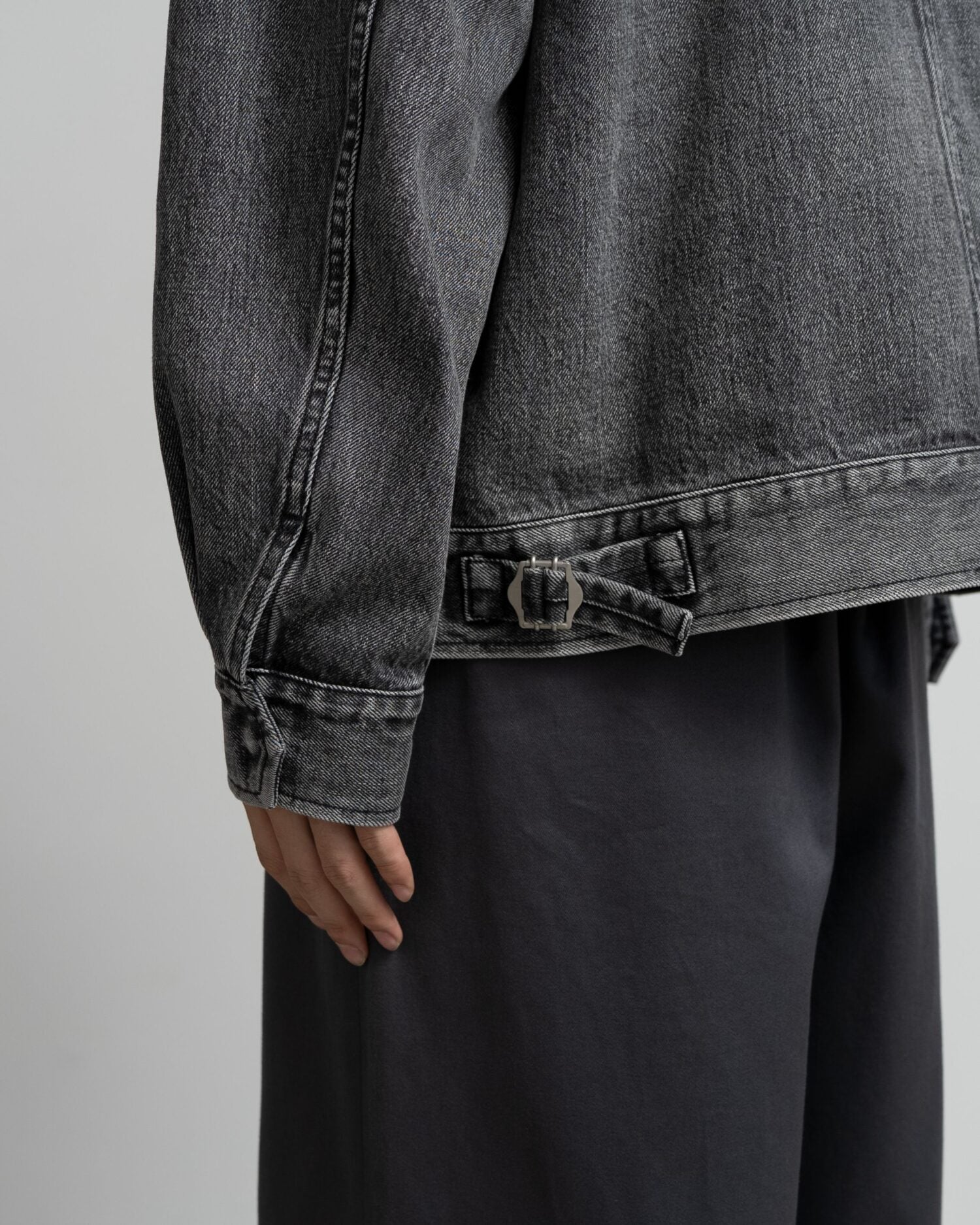 Selvage Denim Zip Jacket(LIGHT FADE)