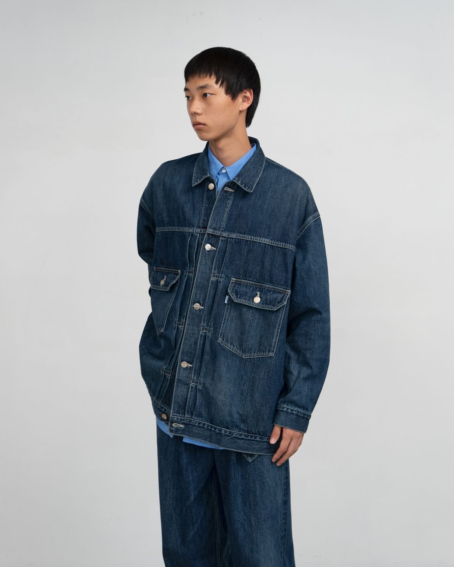 Selvage Denim Jacket(DARK FADE)