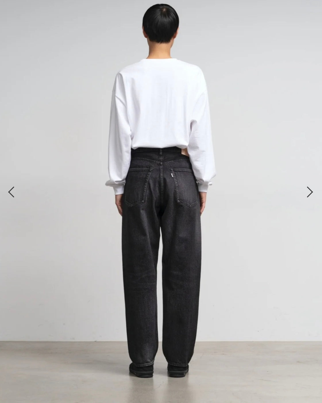 Graphpaper-Selvage Denim Five Pocket Tapered Pants(DARK FADE)