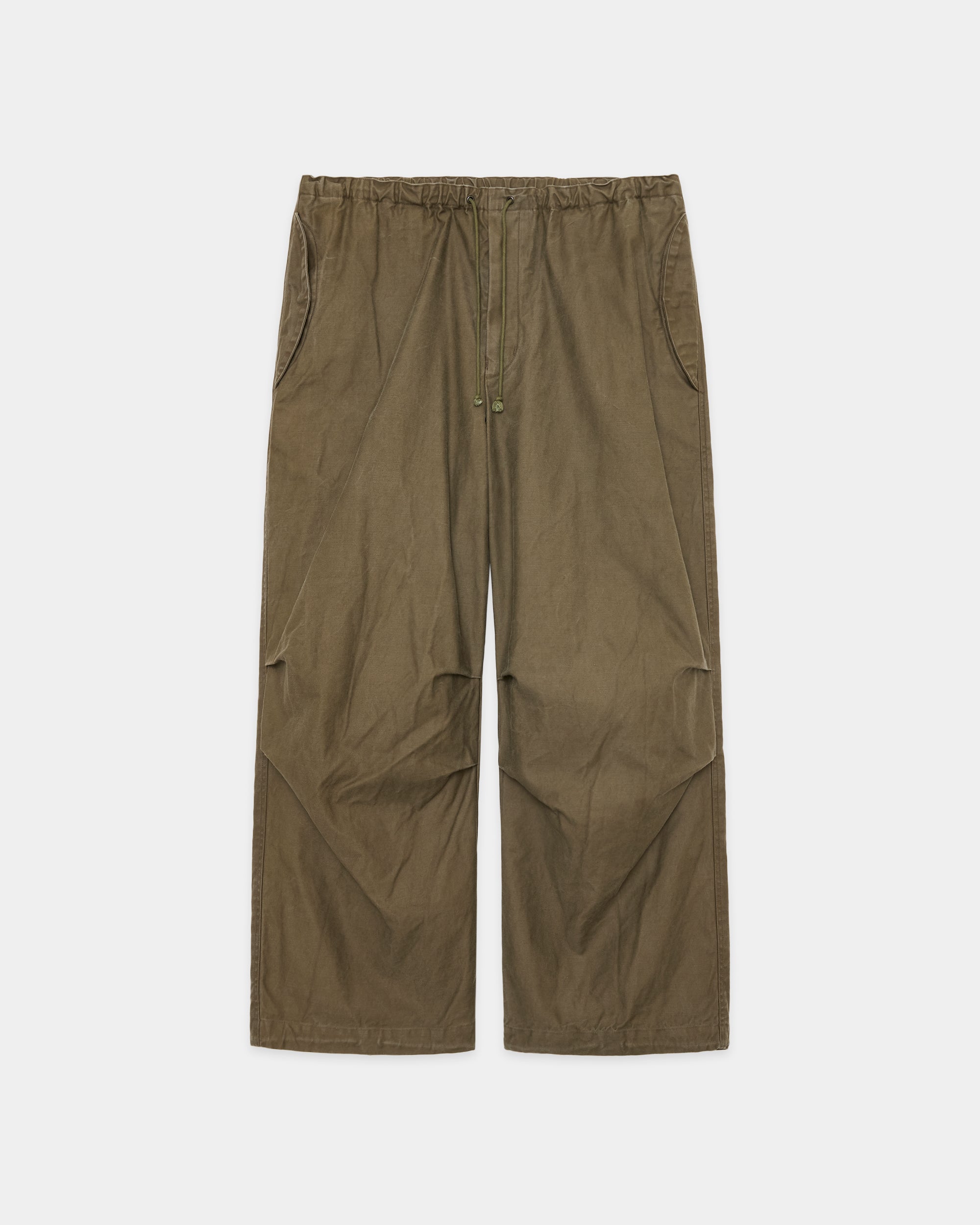 ORGANIC COTTON BACK SATIN WIDE OVER PANTS