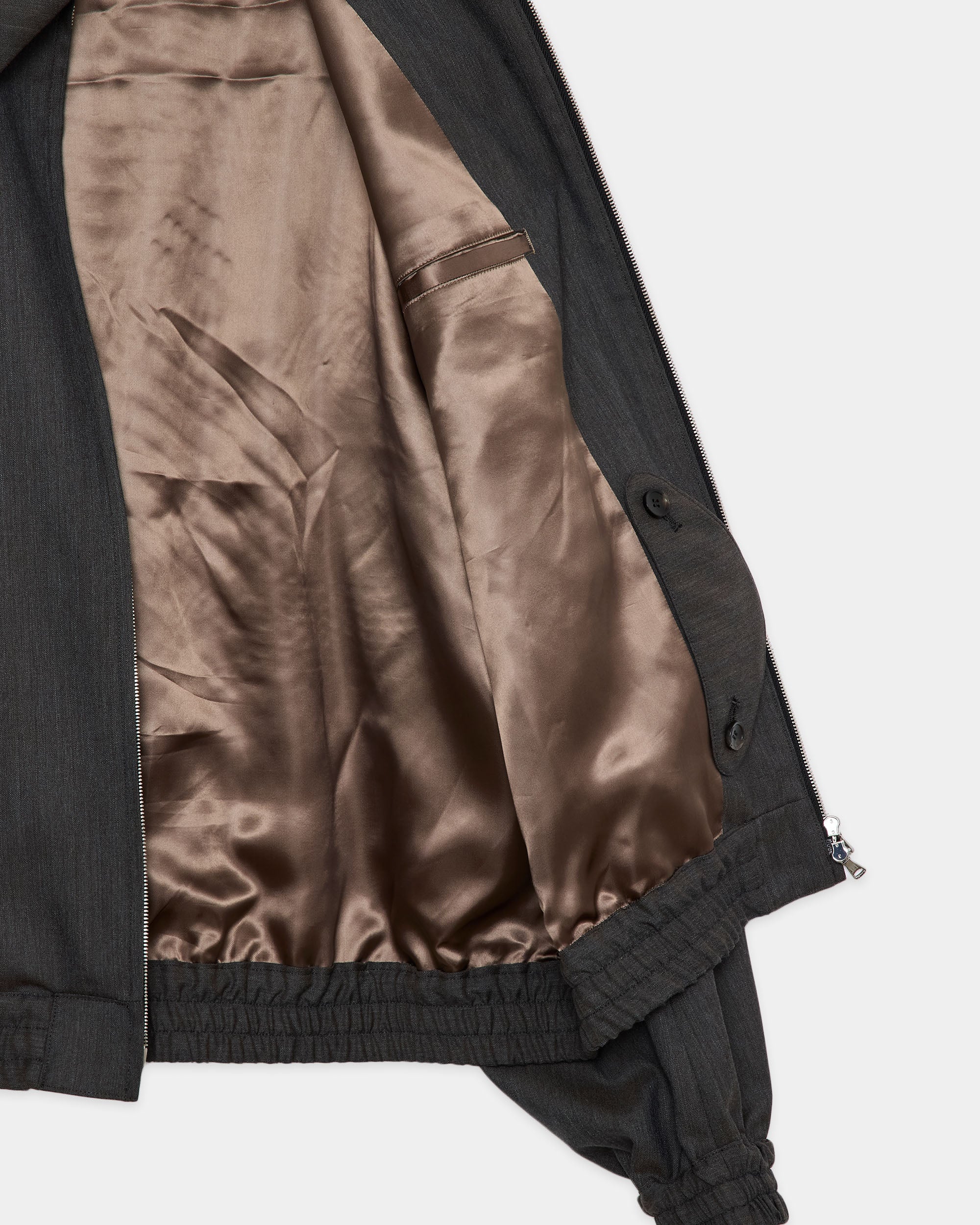 【7/23(木)発売】2/60 WOOL TROPICAL MELANGE ZIP BLOUSON