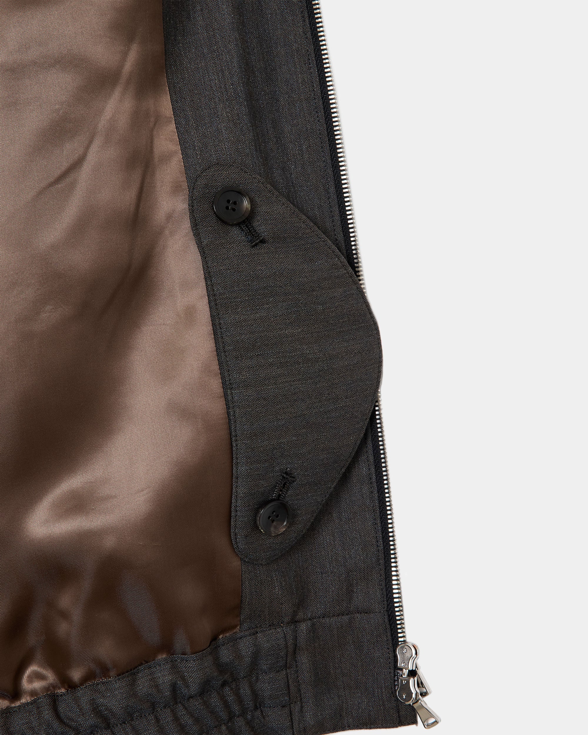 【7/23(木)発売】2/60 WOOL TROPICAL MELANGE ZIP BLOUSON