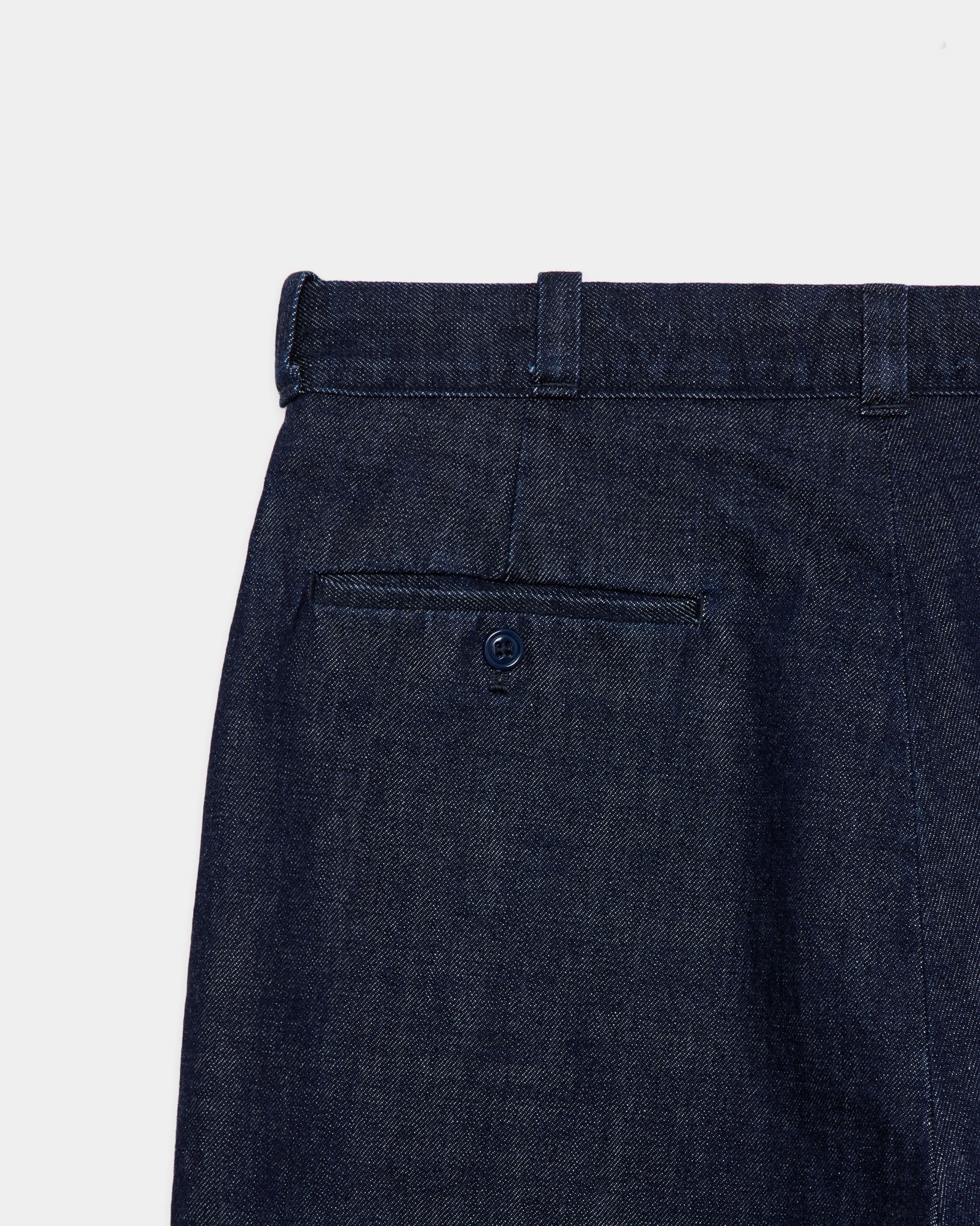 ORGANIC COTTON 13.5oz SELVEDGE DENIM U.S. ARMY TROUSERS