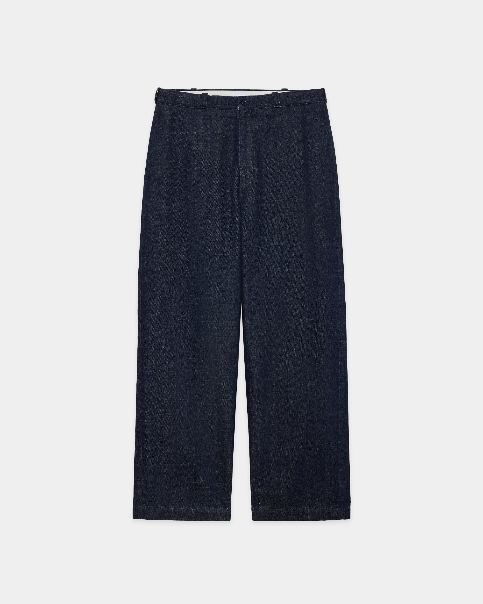 ORGANIC COTTON 13.5oz SELVEDGE DENIM U.S. ARMY TROUSERS
