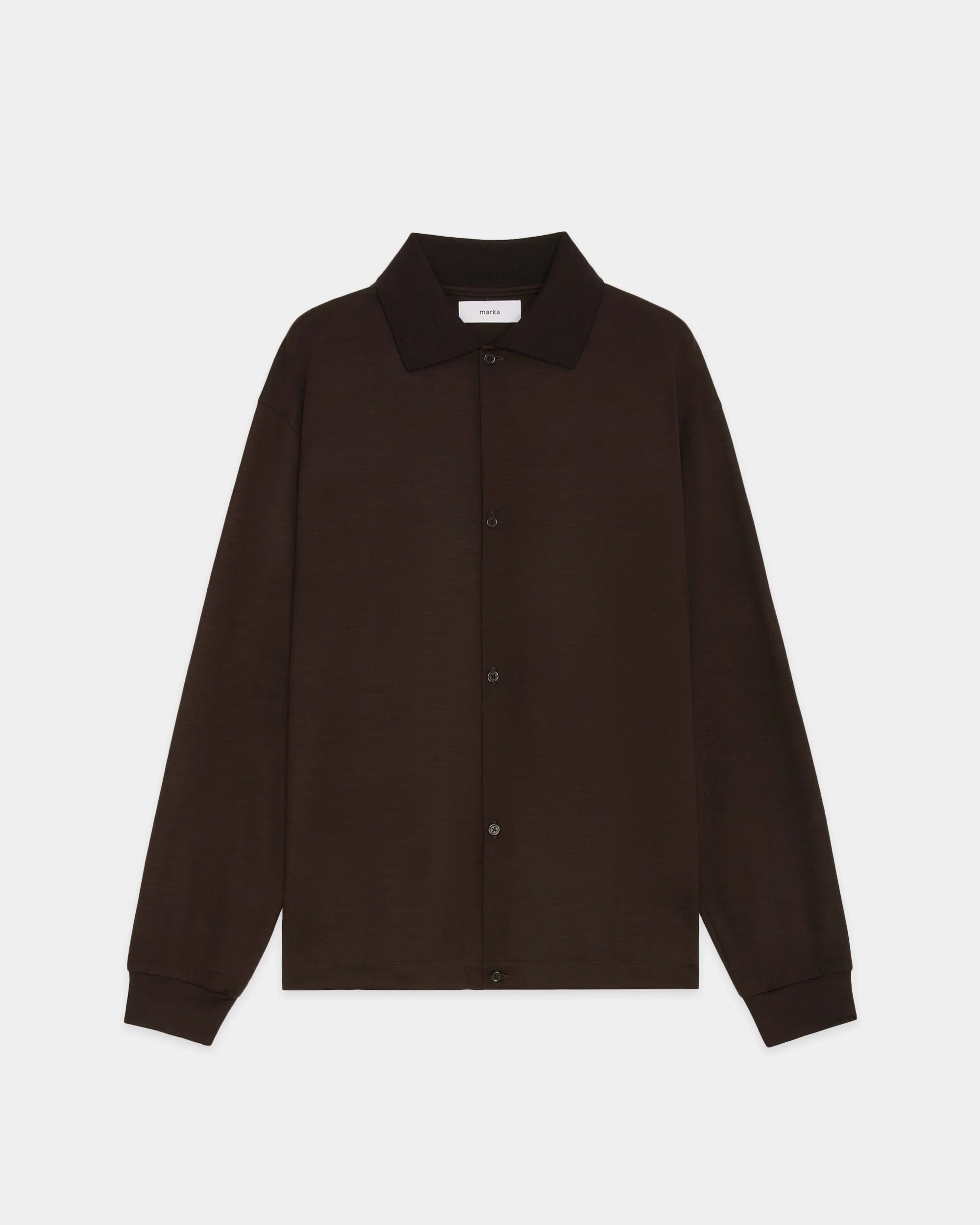 【8/20(水)発売】SUPER 100s WASHABLE WOOL JERSEY SHIRT CARDIGAN