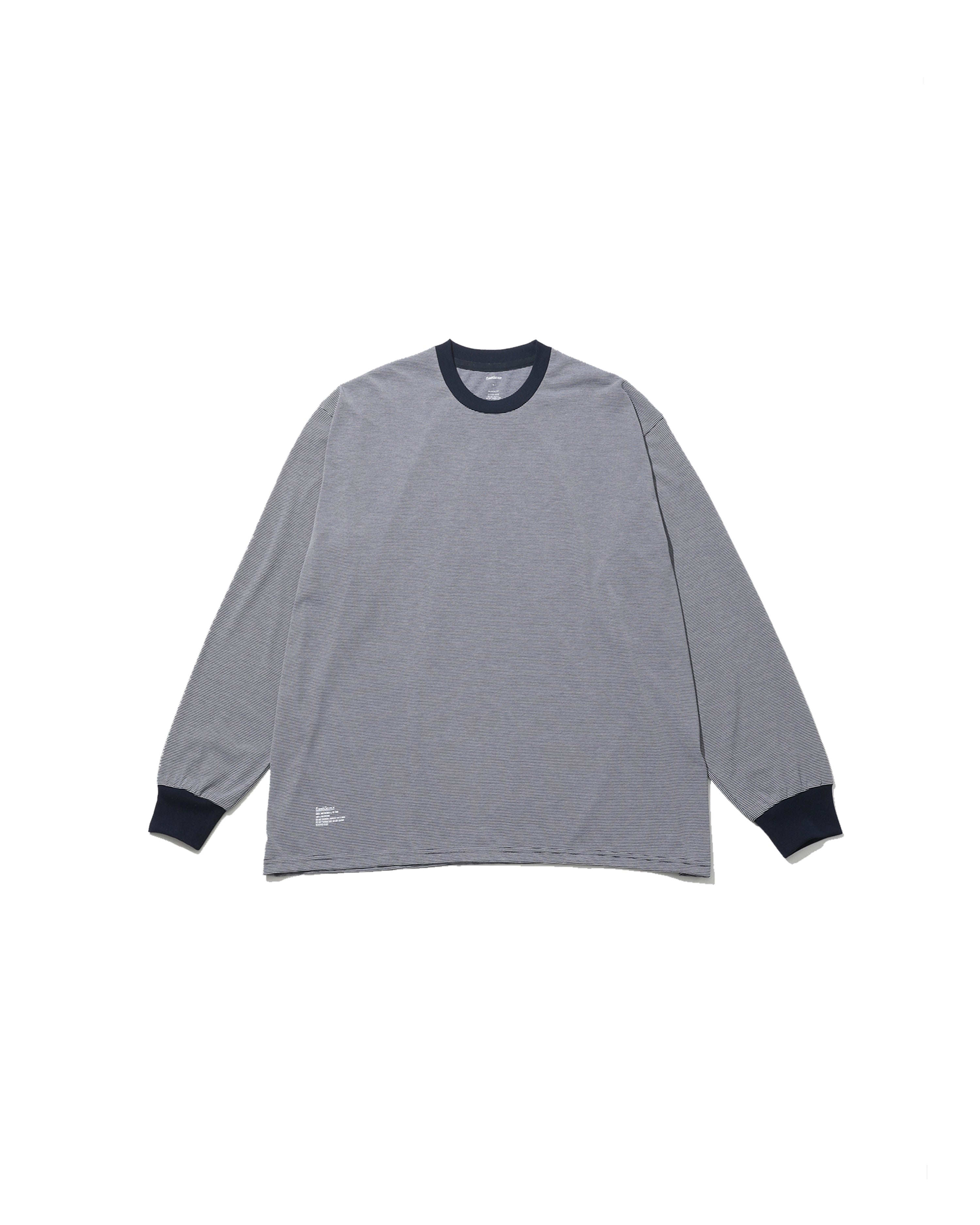 井*郎様 MICRO BORDER L/S TEE WHITE NAVY ボーダ 5/9(土)発売】MICRO BORDER L/S TEE