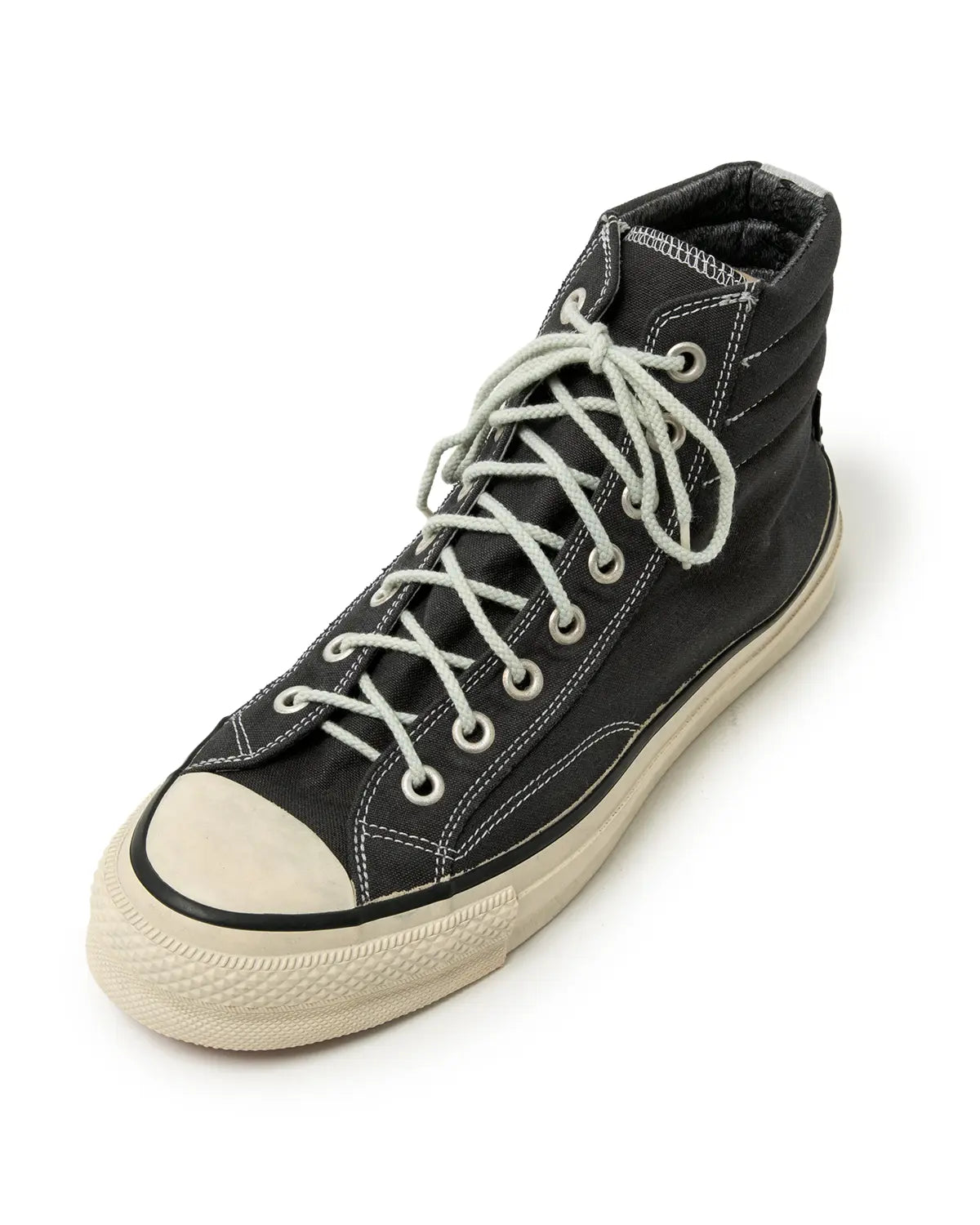 SPINGLE × nonnative DWELLER TRAINER 2 HI COTTON CANVAS OVERDYED WITH G