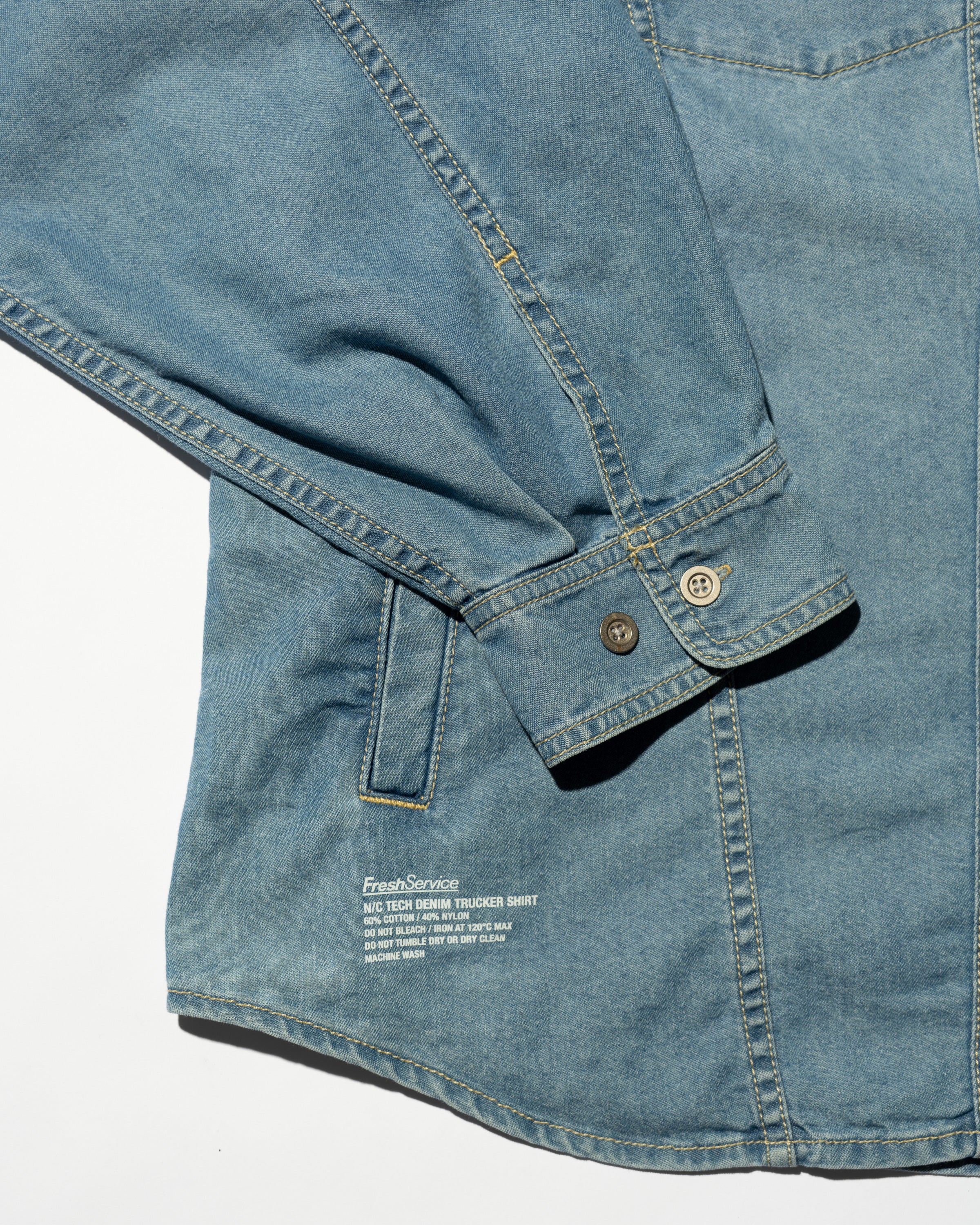 【9/5(土)発売】N/C TECH DENIM TRUCKER SHIRT