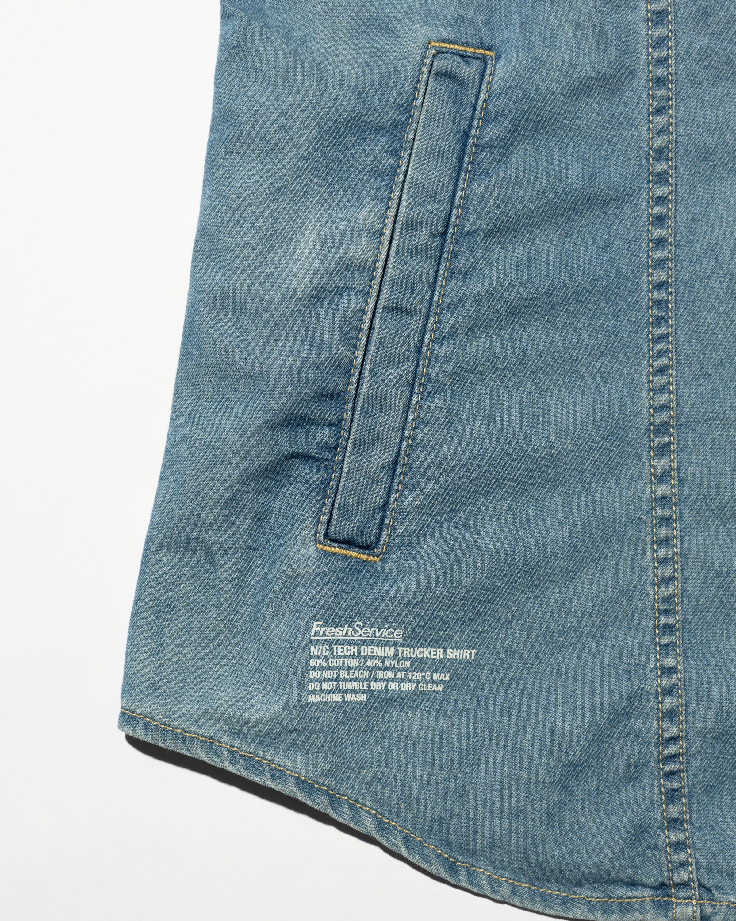 【9/5(土)発売】N/C TECH DENIM TRUCKER SHIRT