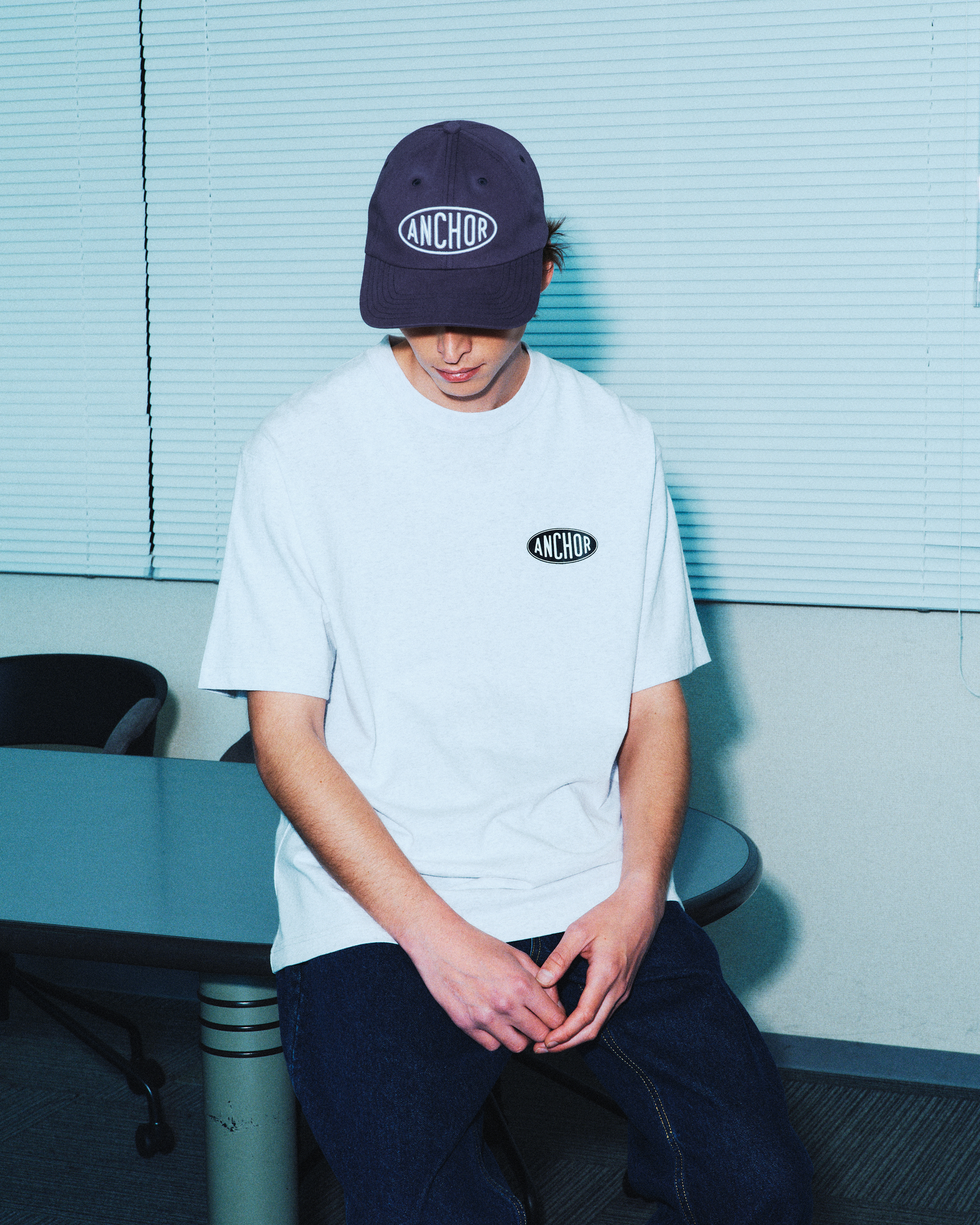OVAL LOGO EMBROIDERED CAP