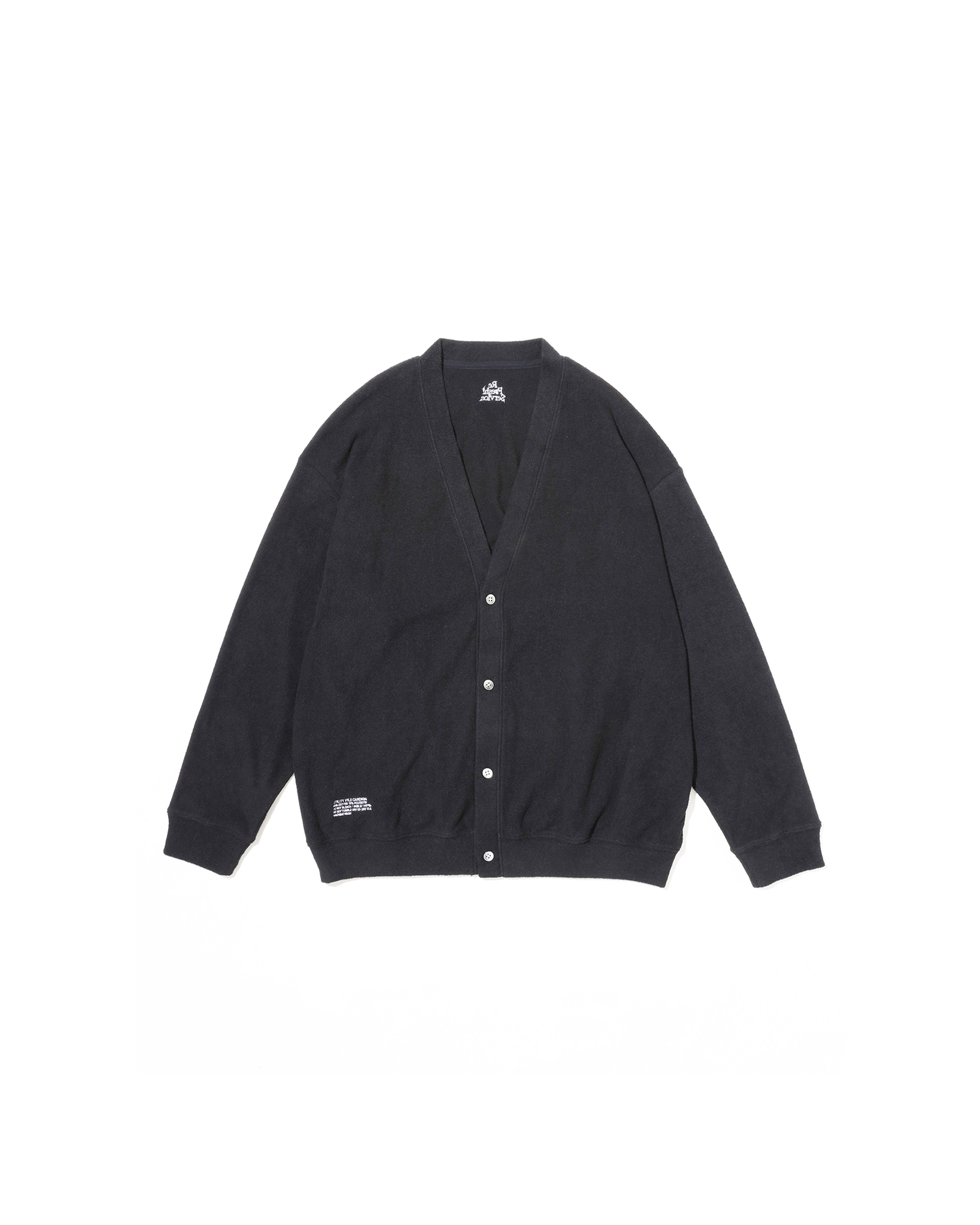 UTILITY PILE CARDIGAN SET-UP
