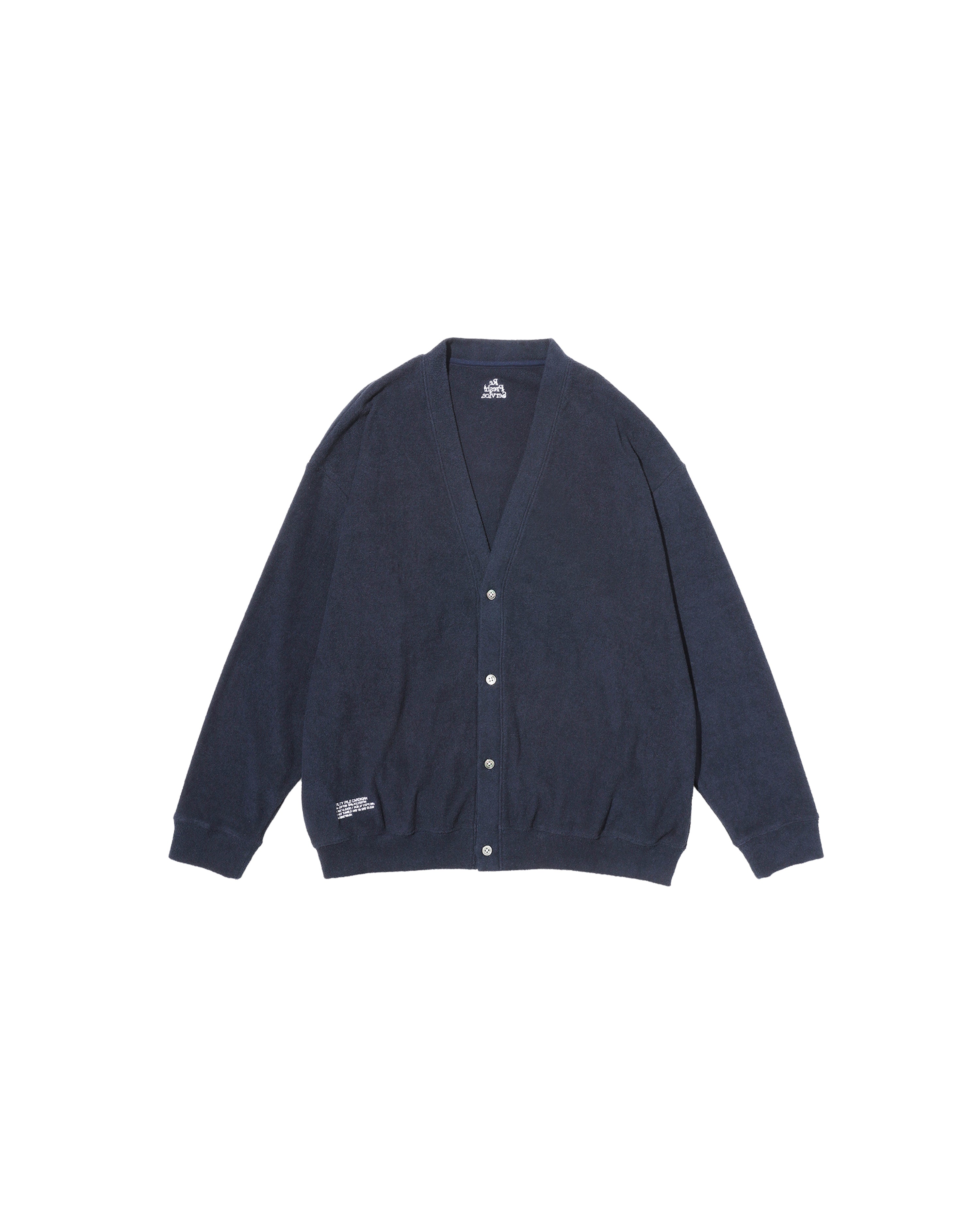 UTILITY PILE CARDIGAN SET-UP