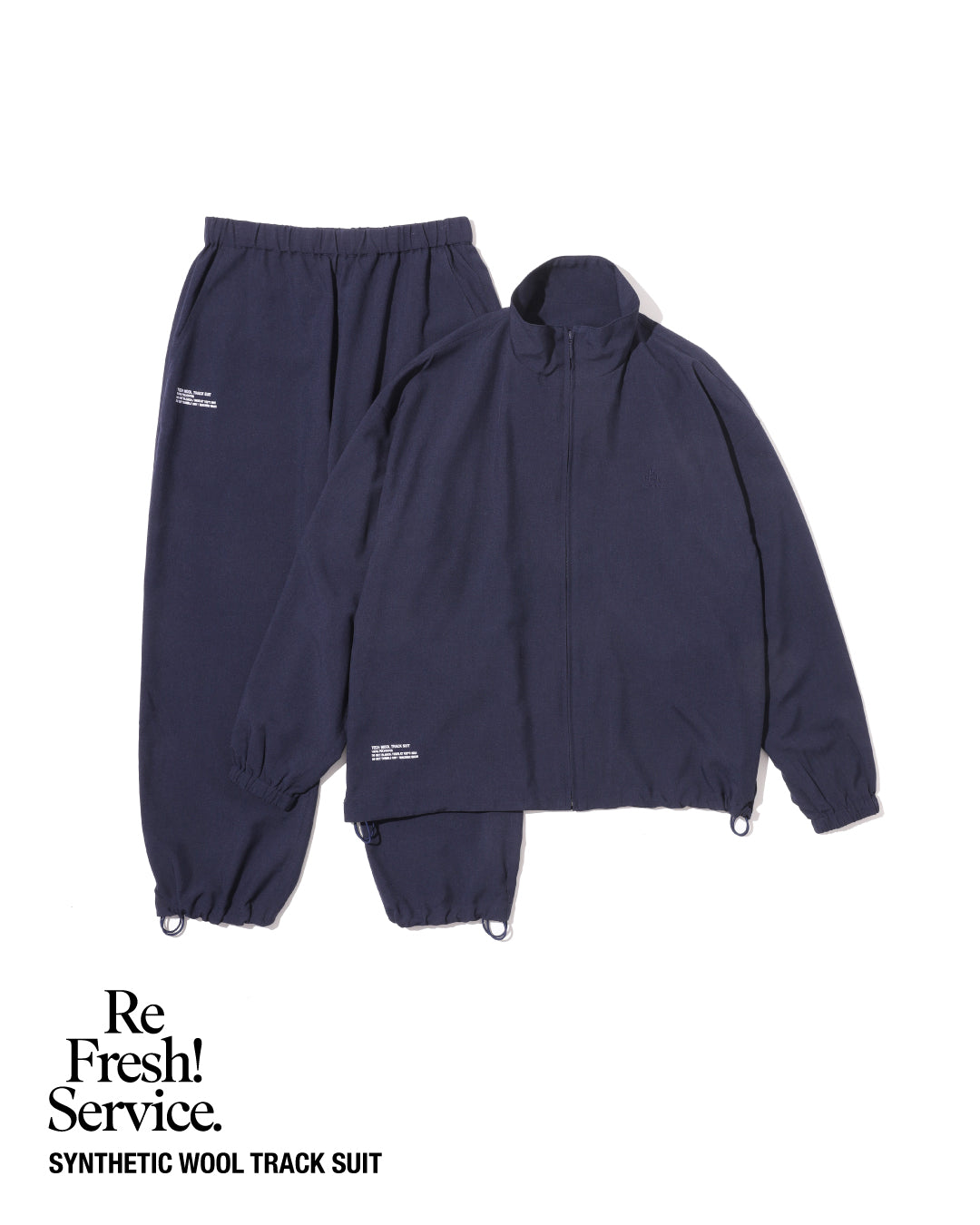 【3/28(土)発売】SYNTHETIC WOOL TRACK SUIT