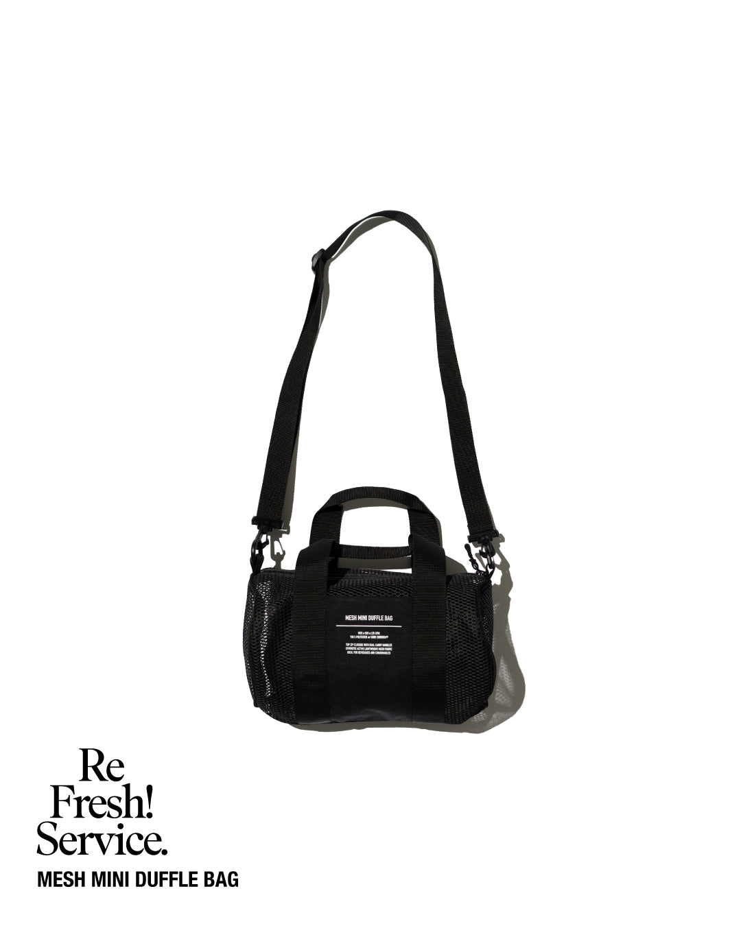 【3/28(土)発売】MESH MINI DUFFLE BAG