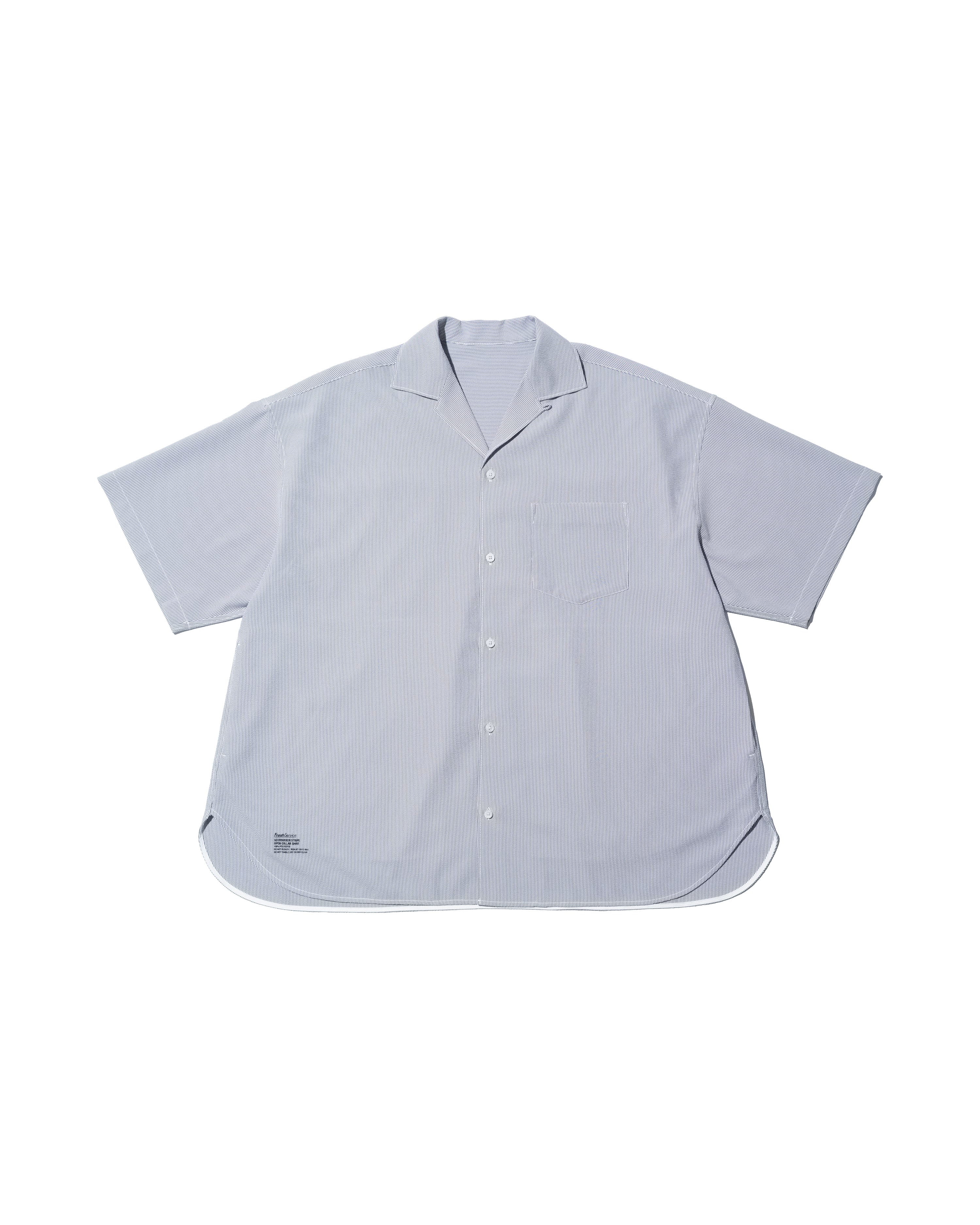 【6/13(土)発売】【LIMITED】SEERSUCKER STRIPE OPEN COLLAR SHIRT