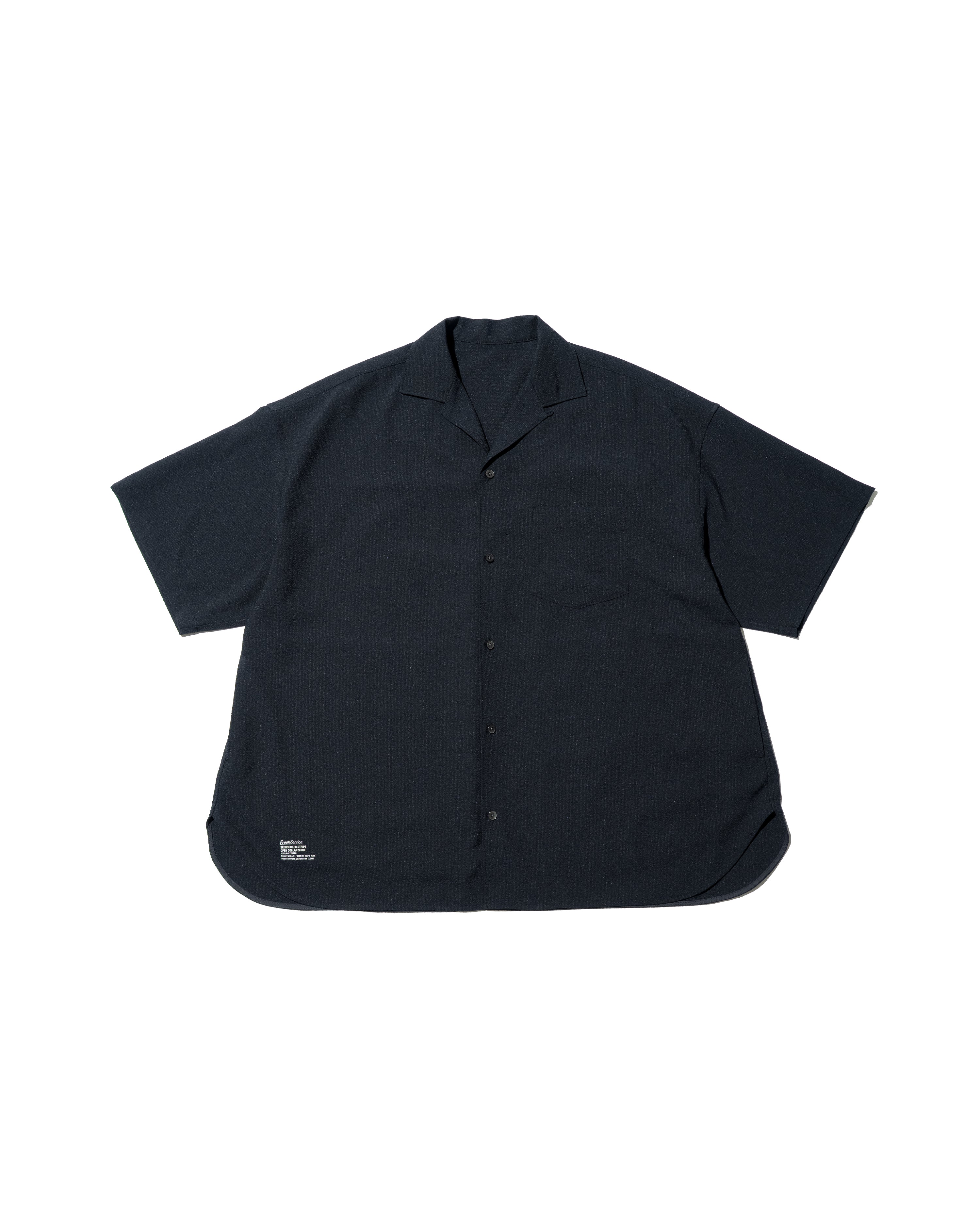 【6/13(土)発売】【LIMITED】SEERSUCKER STRIPE OPEN COLLAR SHIRT