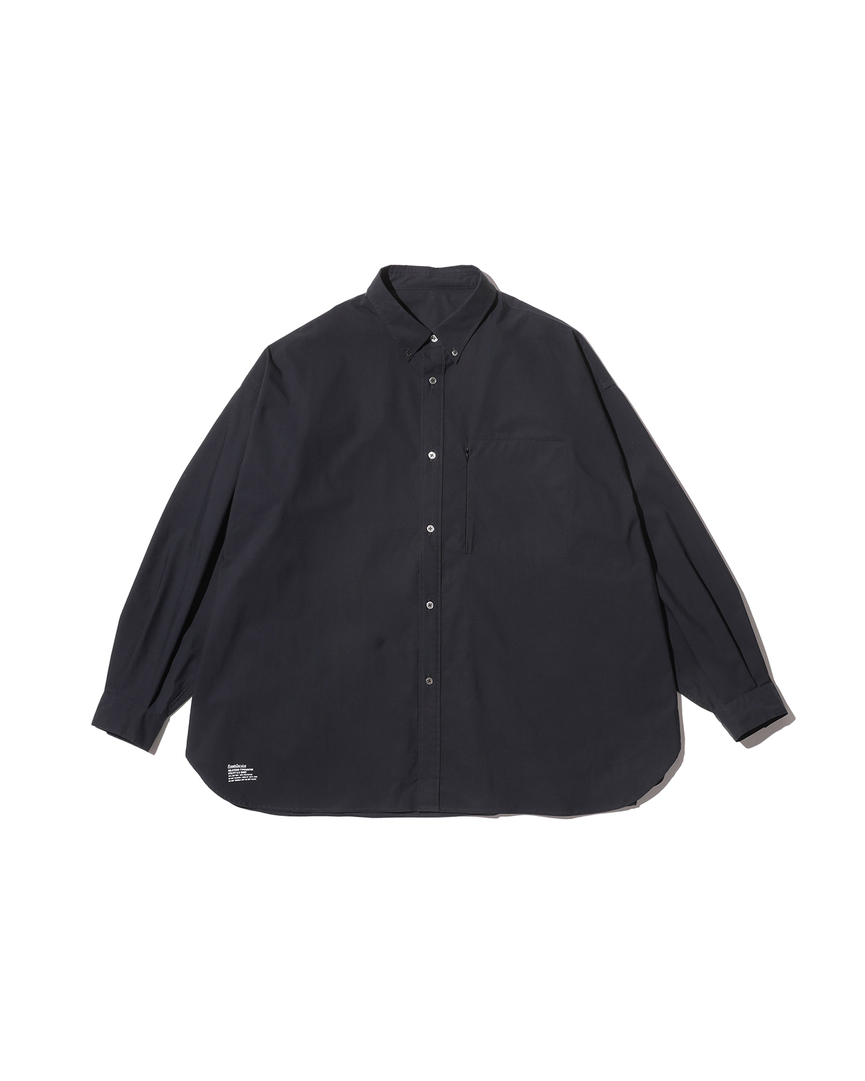【ブラック（01）】Typewriter L/S Shirt SOLOTEX® TYPEWRITER UTILITY L/S B.D SHIRT
