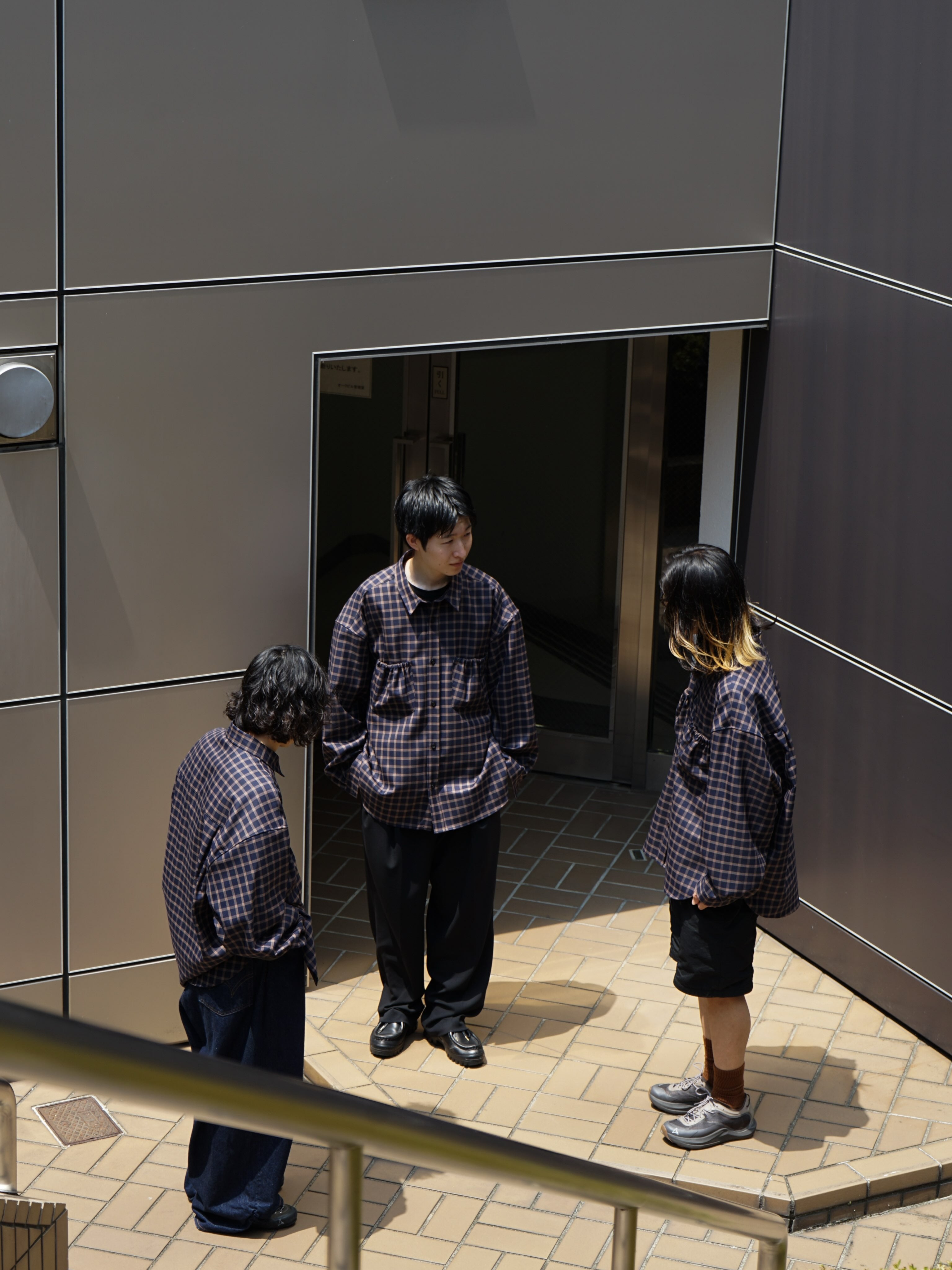 【LIMITED】WRIST PATCH WIDE SHIRT