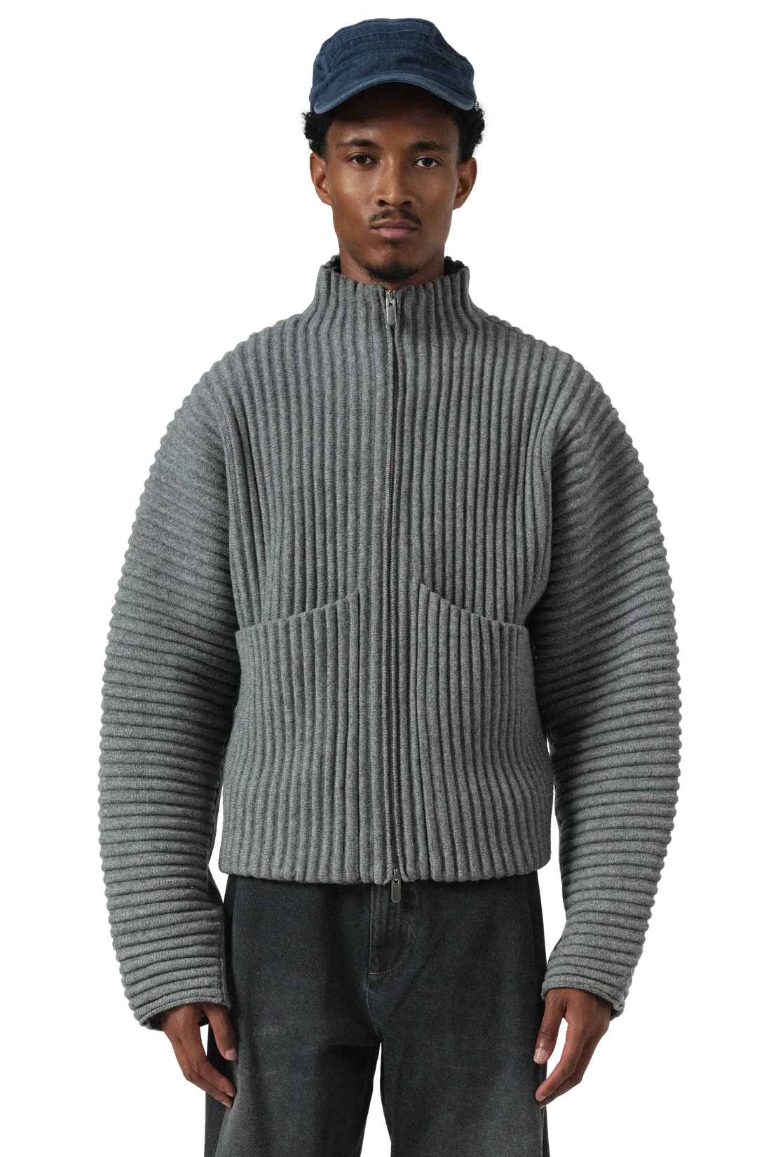 【10/10(土)発売】GLOBE RIB KNIT CARDIGAN