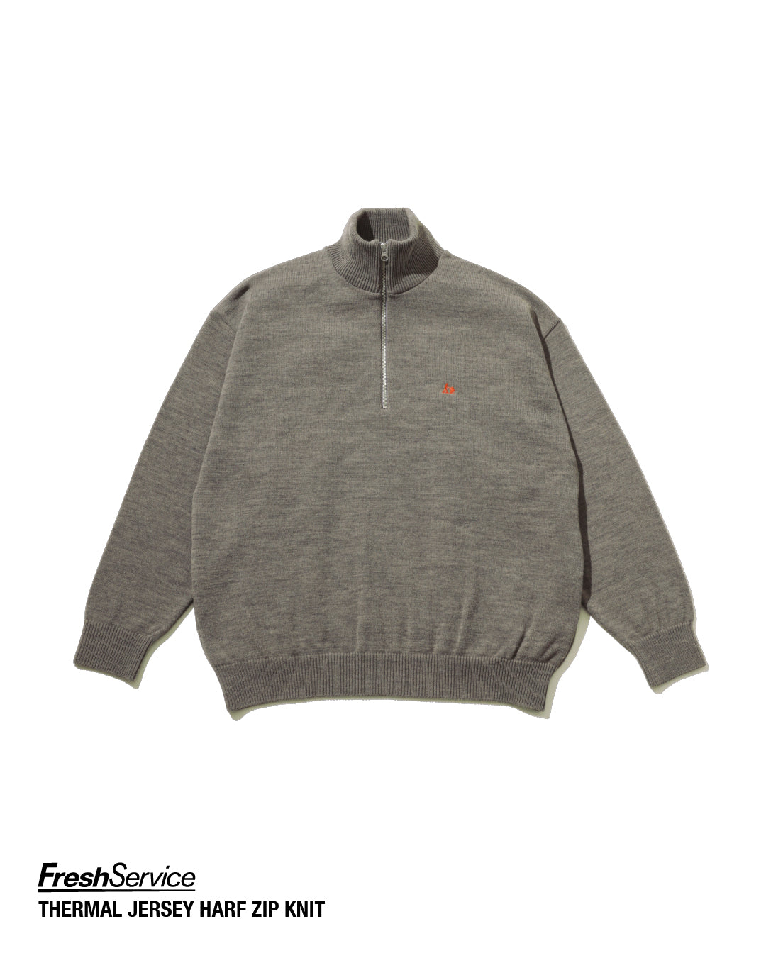 【10/17(土)発売】THERMAL JERSEY HARF ZIP KNIT
