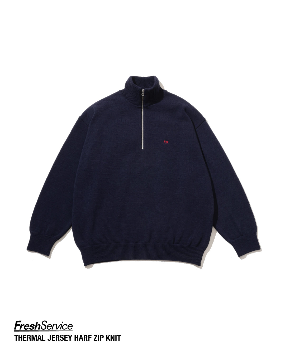 【10/17(土)発売】THERMAL JERSEY HARF ZIP KNIT