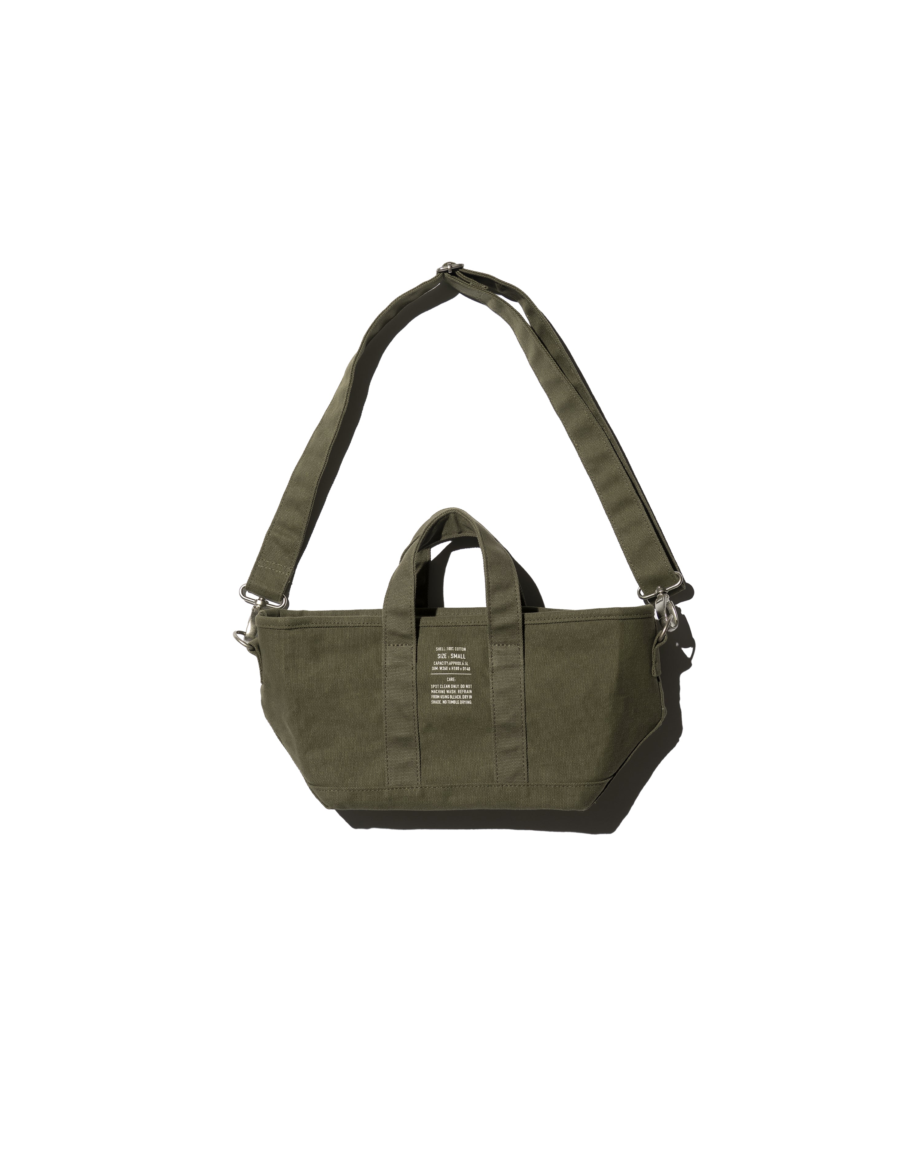 UTILITY CANVAS SHOULDER TOTE