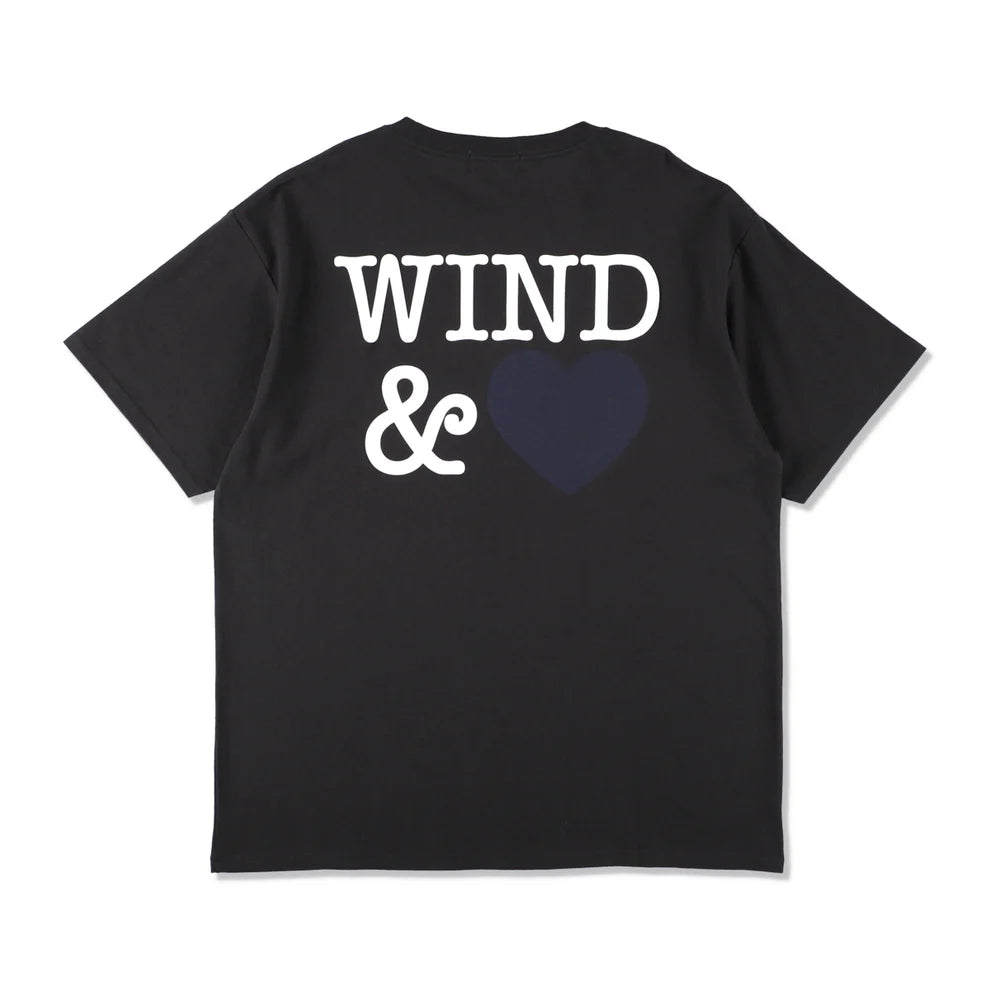 BACK LOGO S/S TEE (HEART)