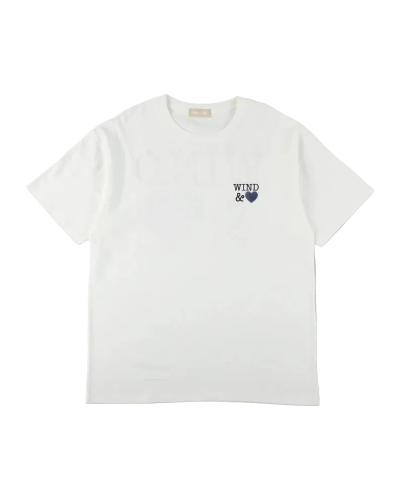 BACK LOGO S/S TEE (HEART)