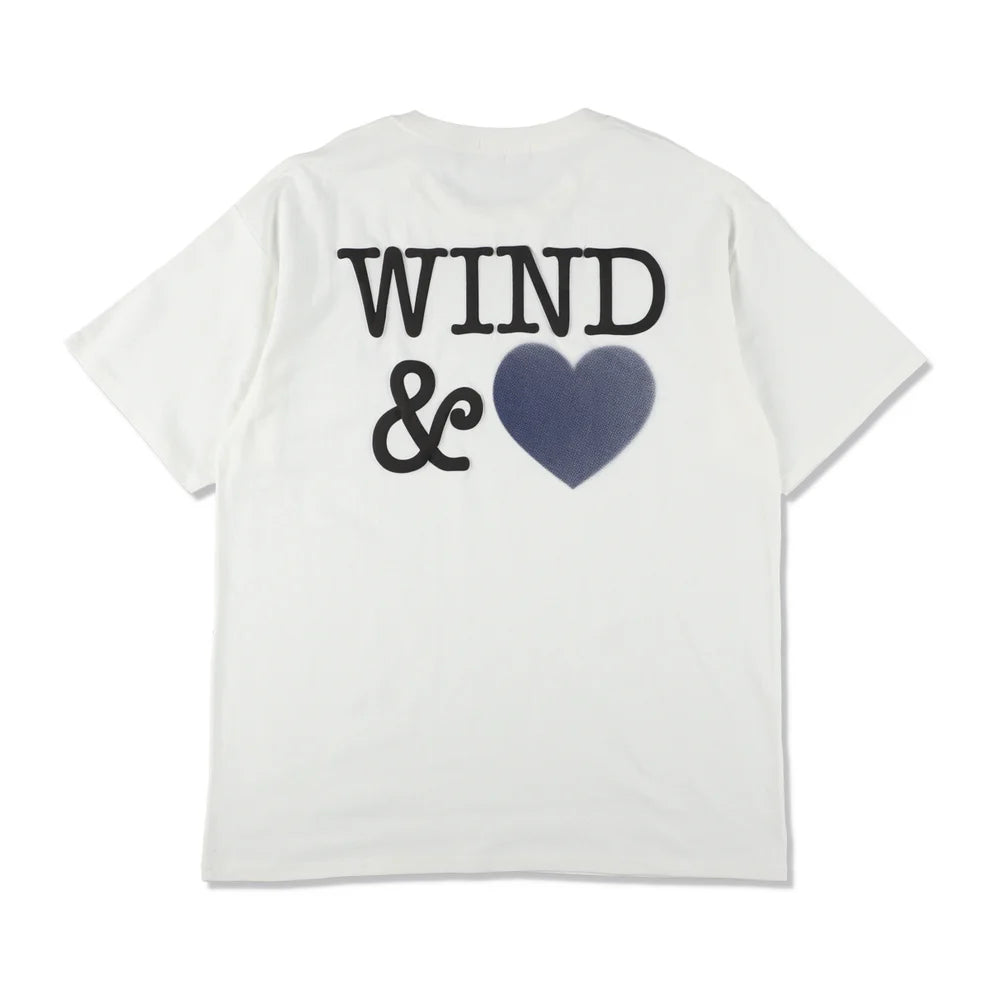BACK LOGO S/S TEE (HEART)