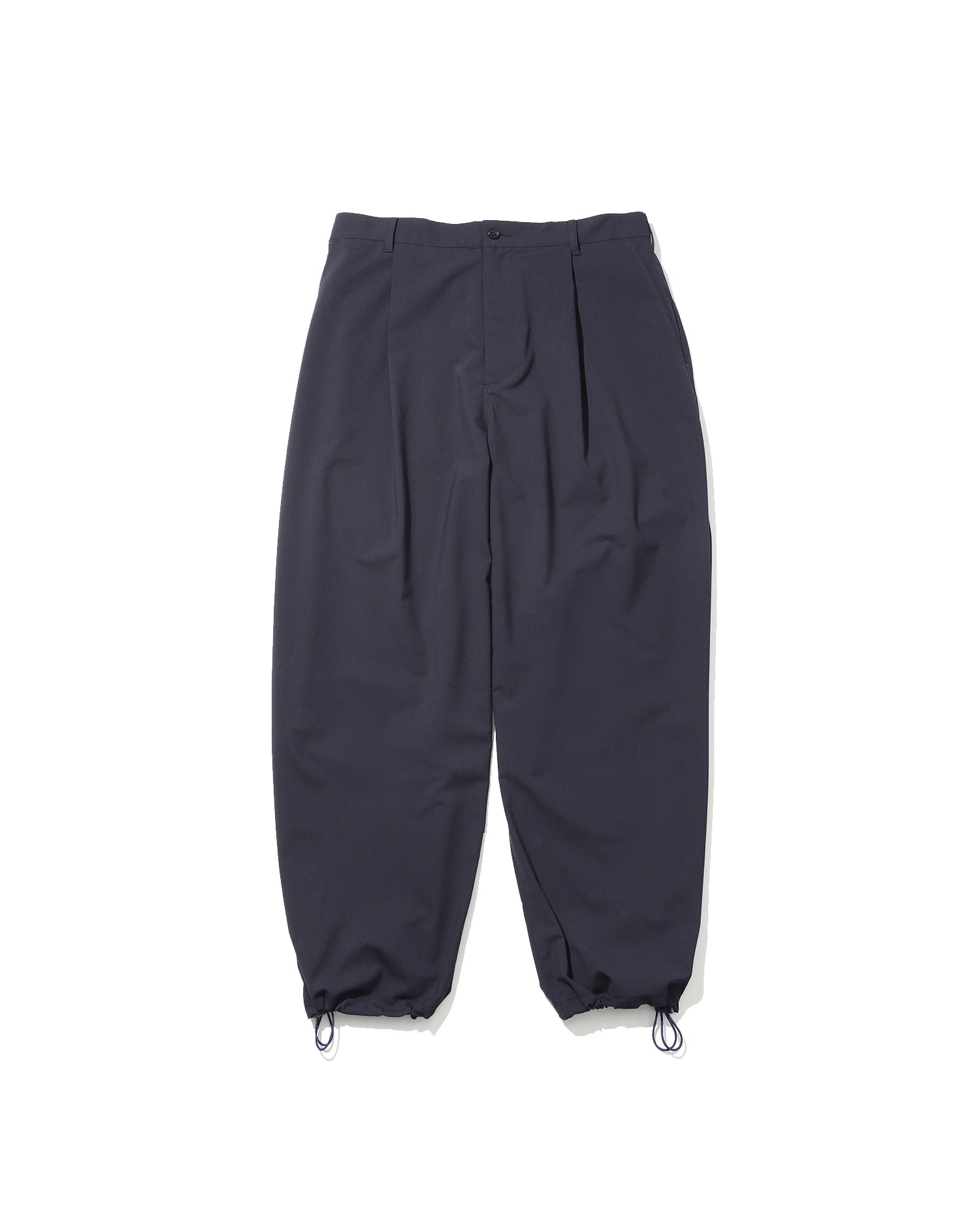 WOOLY CLOTH WIDE TROUSERS