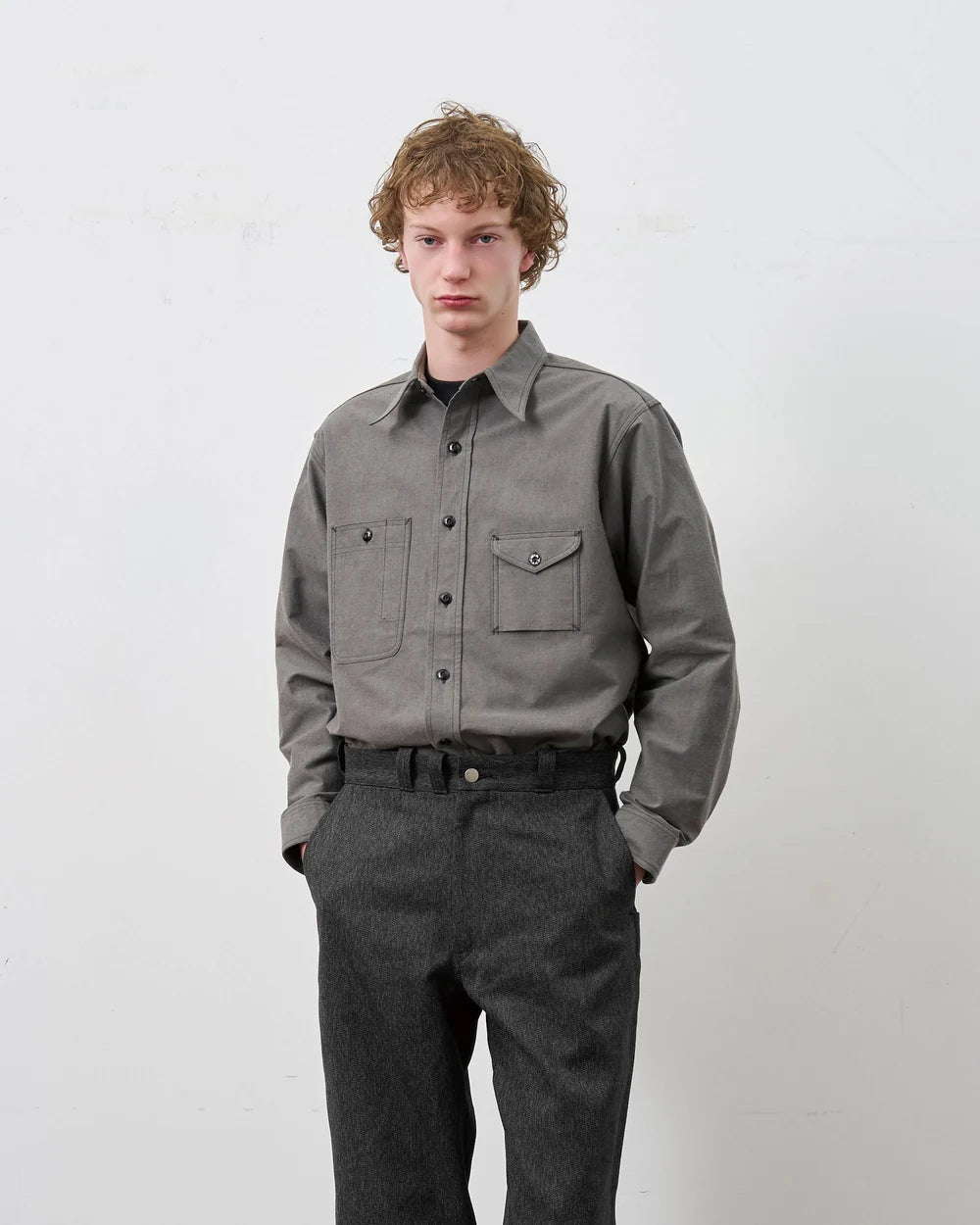 【9/27(日)発売】Y1934 HEATHER CHAMBRAY SHIRT