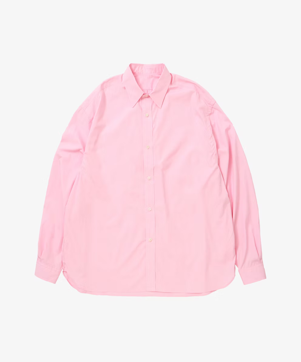 wide shirts side pocket  thomas mason pink