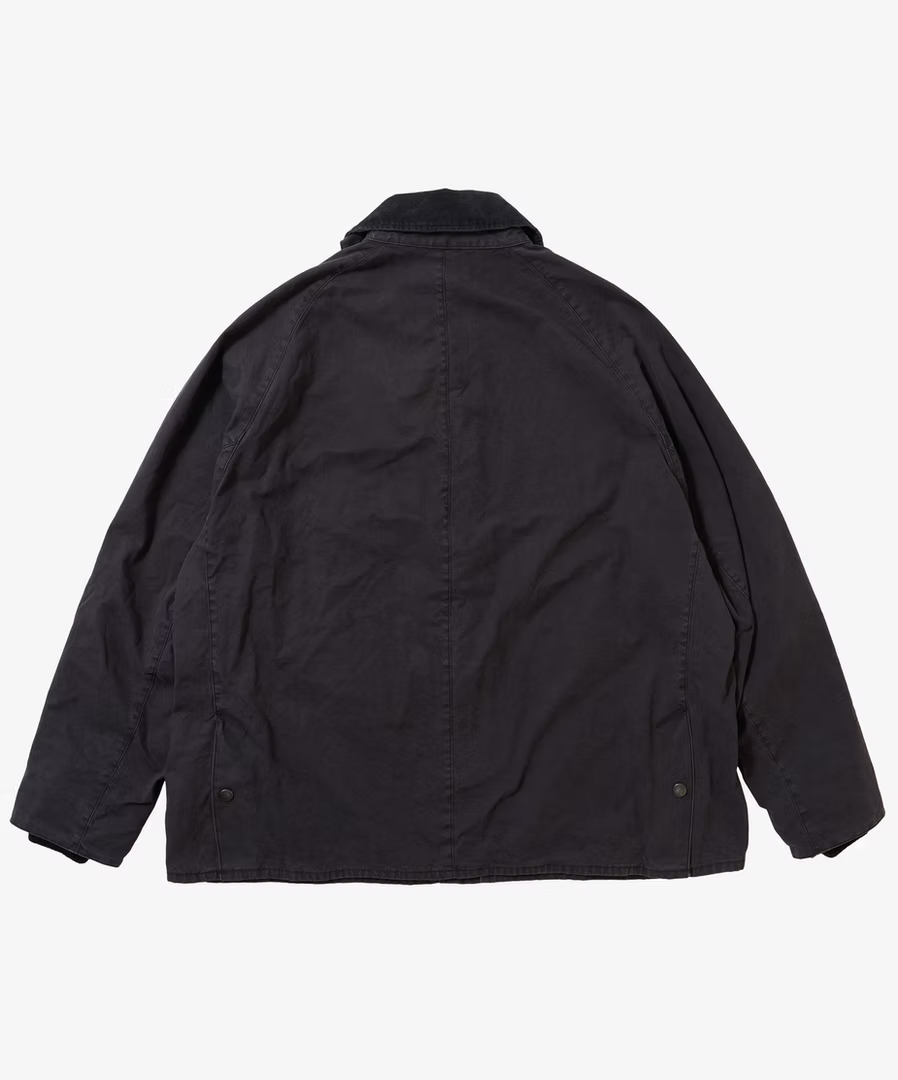 british coverall super duck faded black