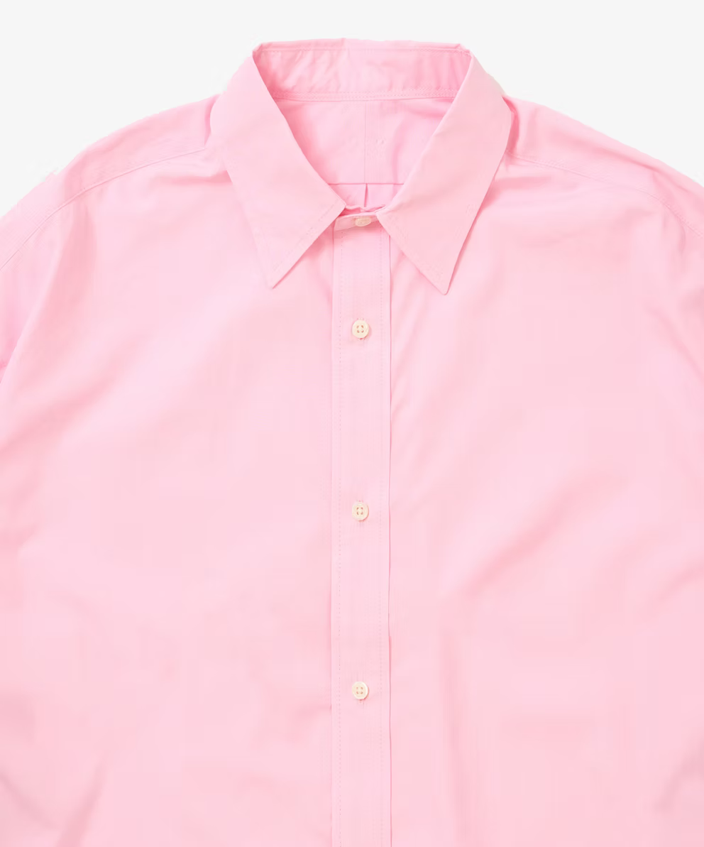 wide shirts side pocket  thomas mason pink