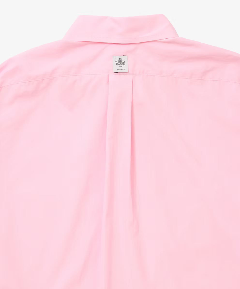 wide shirts side pocket  thomas mason pink