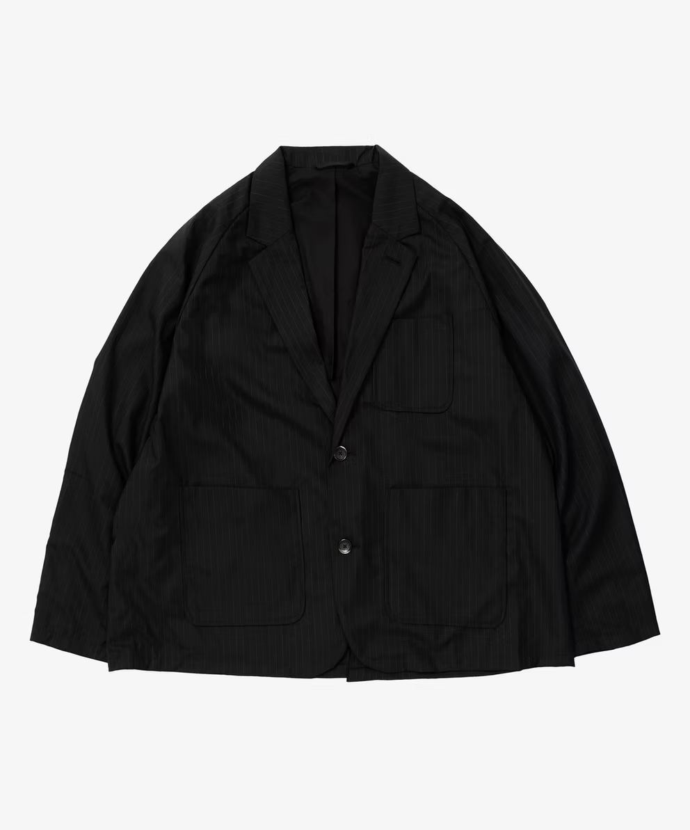 blazer black stripe