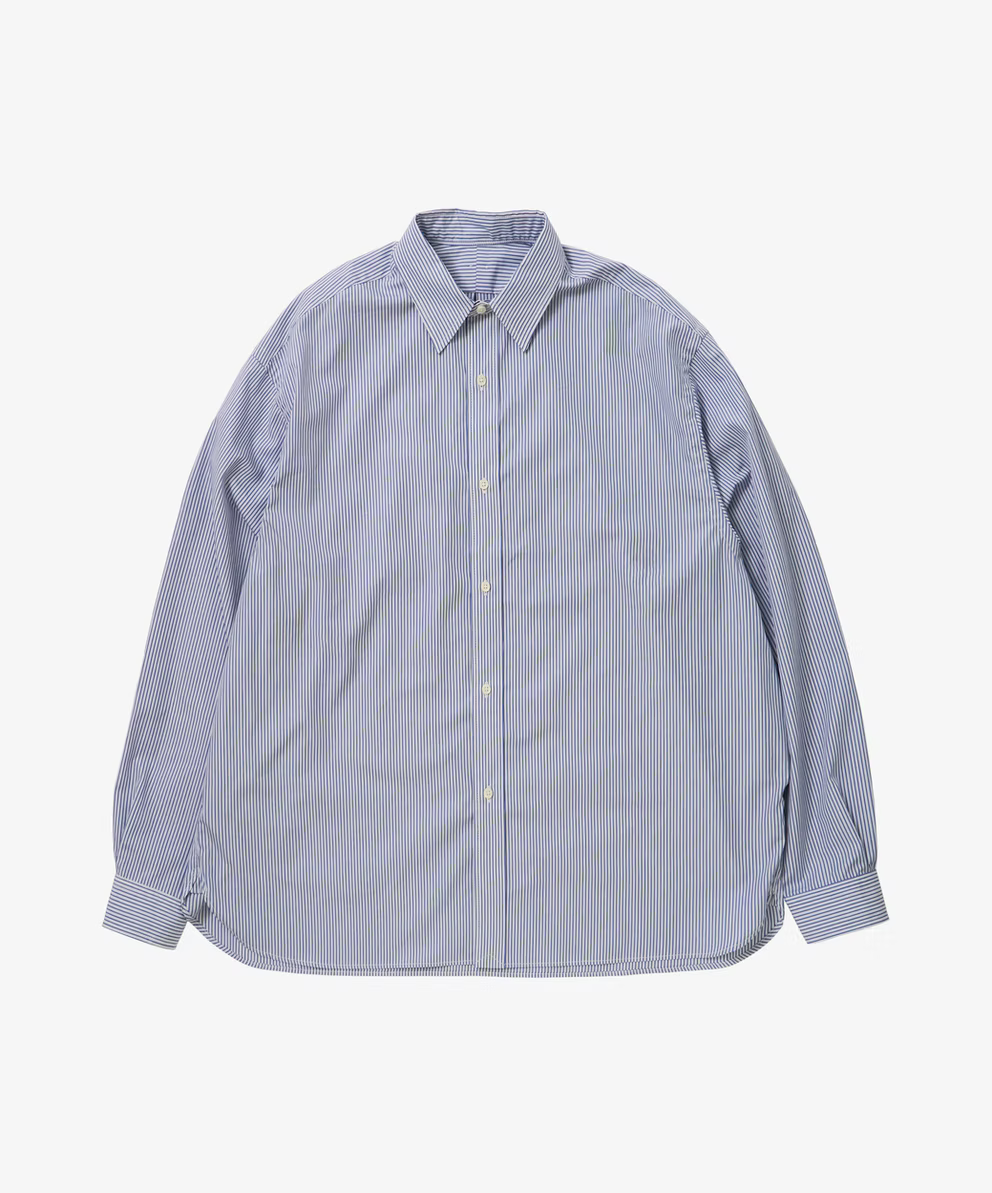 wide shirts  side pocket  thomas mason stripe