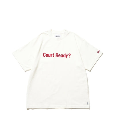 【8/21(金)発売】Court Ready? Tee