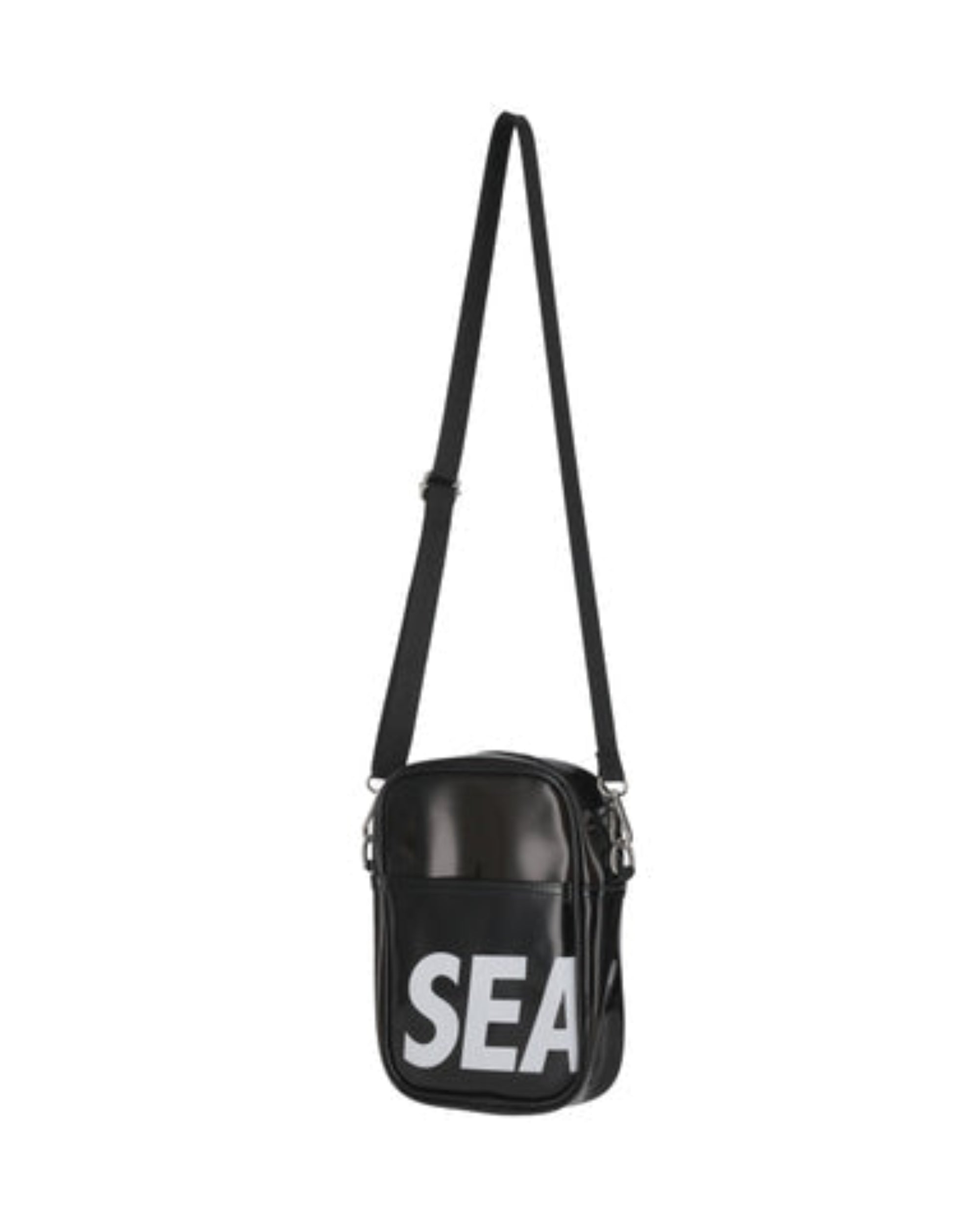 CLEAR LOGO SHOULDER BAG