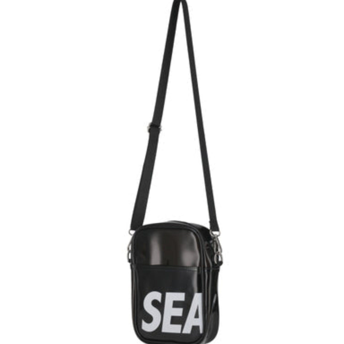 CLEAR LOGO SHOULDER BAG