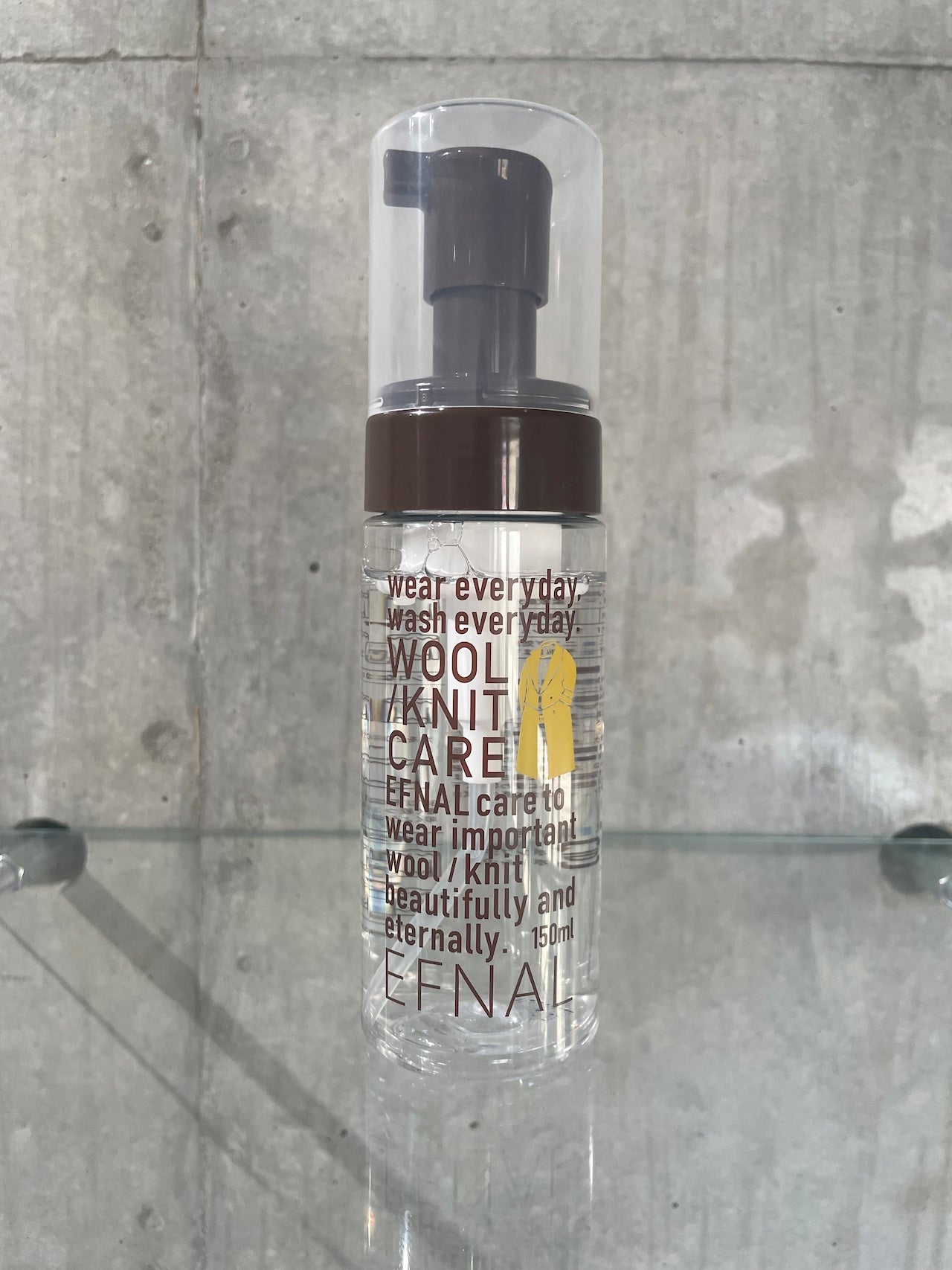 水のいらないWOOL/KNIT専用洗剤