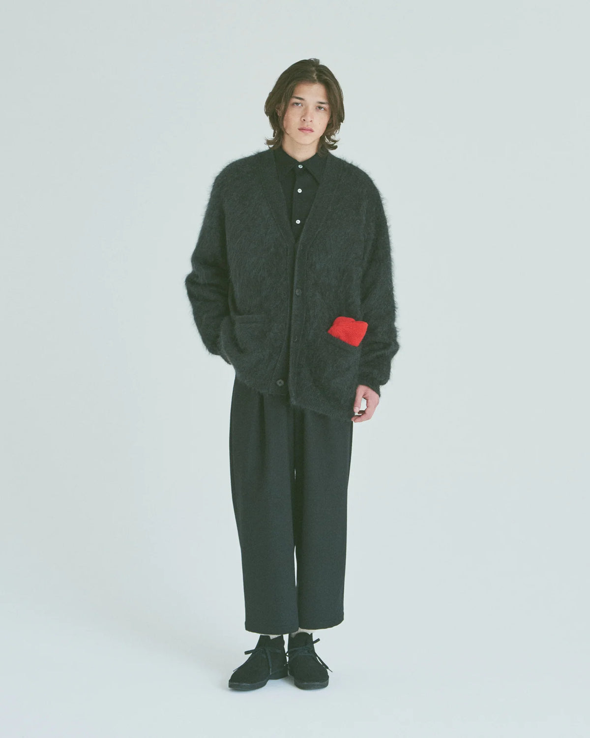 【coming soon】UNIFORM / CASHMERE FLANNEL SHIRT JACKET