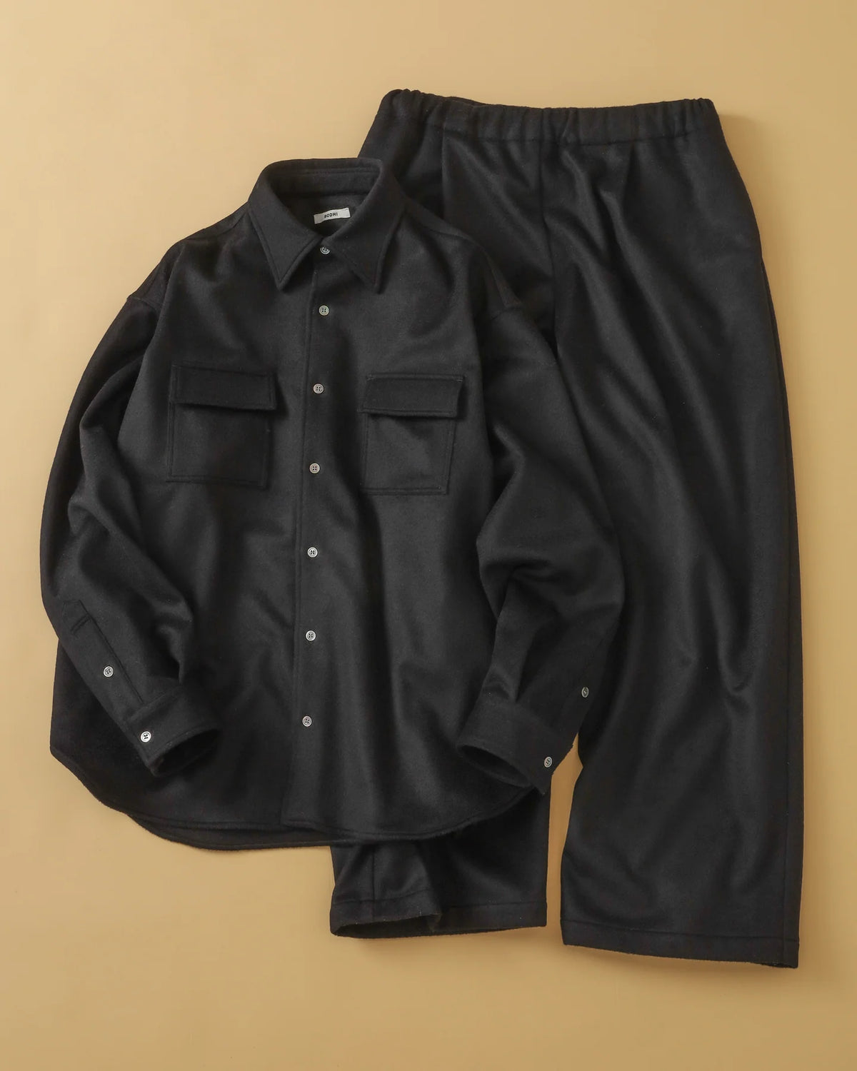 【coming soon】UNIFORM / CASHMERE FLANNEL SHIRT JACKET