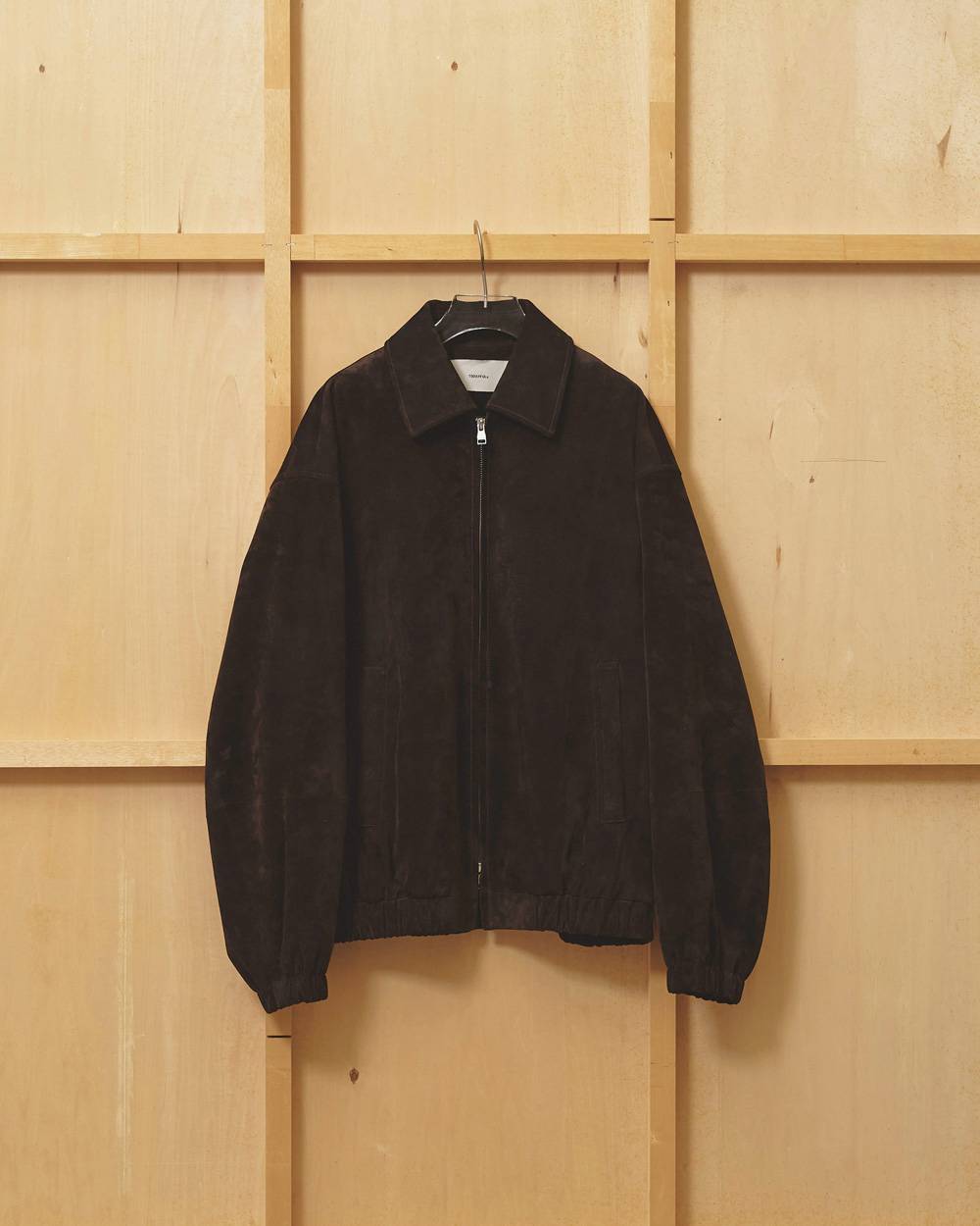 【9/24(木)発売】Suede Zip Blouson