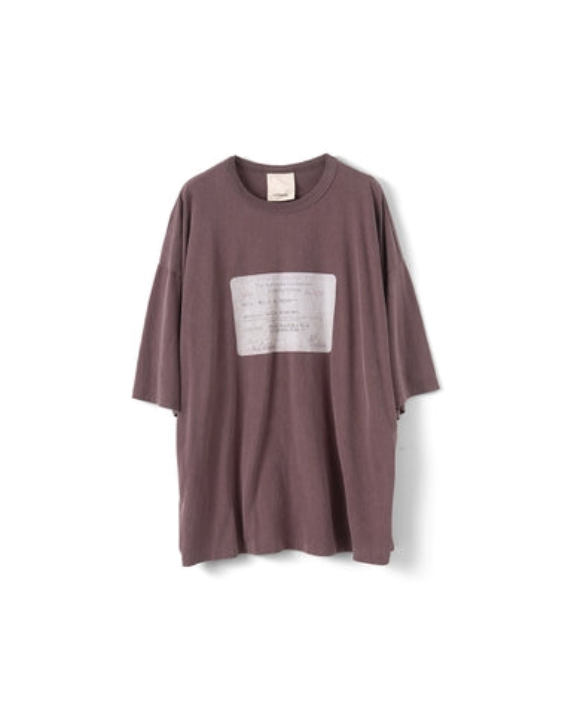 RAILWAY TICKET TEE