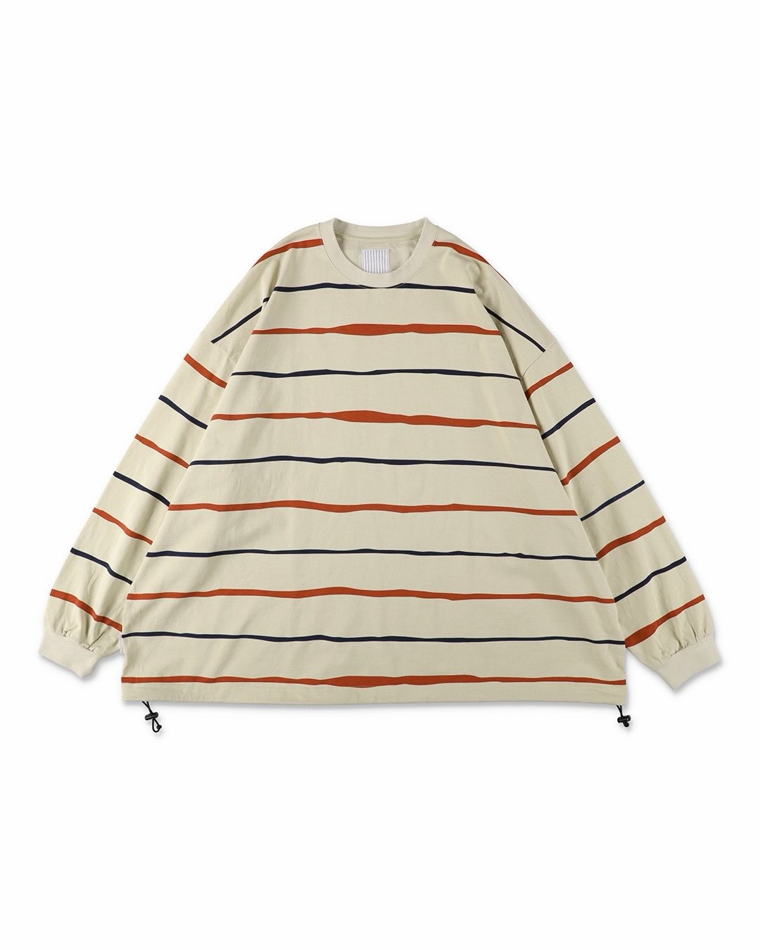 【10/17(土)発売】SUPER BIG STRIPE LS TEE (W/DRAWSTRINGS)