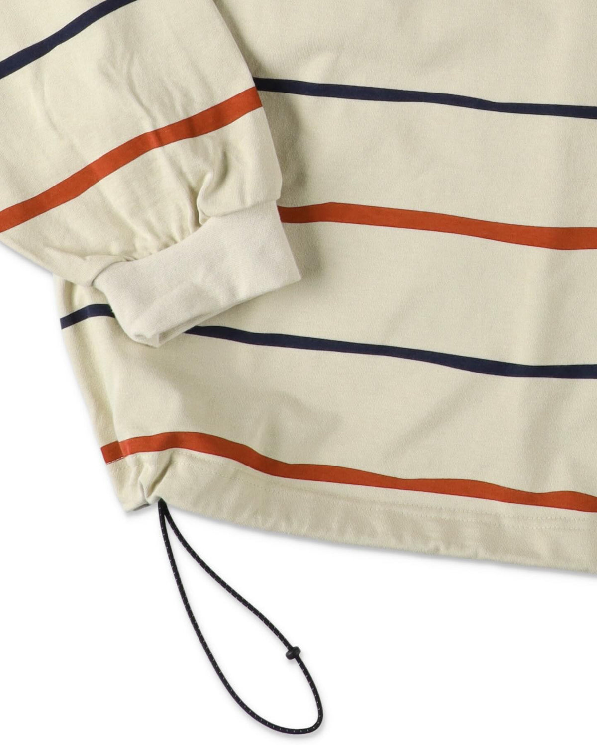 【10/17(土)発売】SUPER BIG STRIPE LS TEE (W/DRAWSTRINGS)