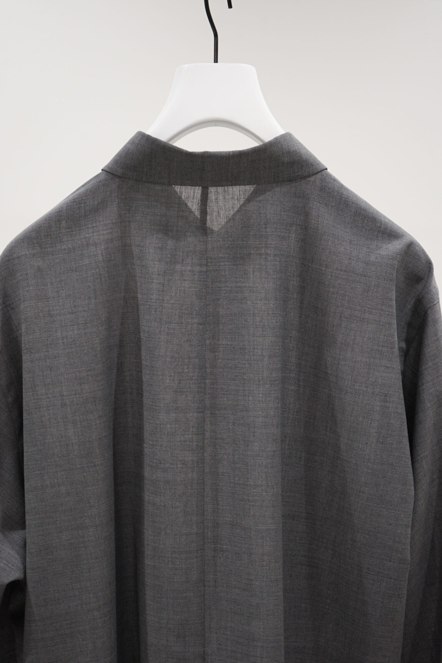 TWIST WOOL TROPICAL OVERSIZED SHIRT